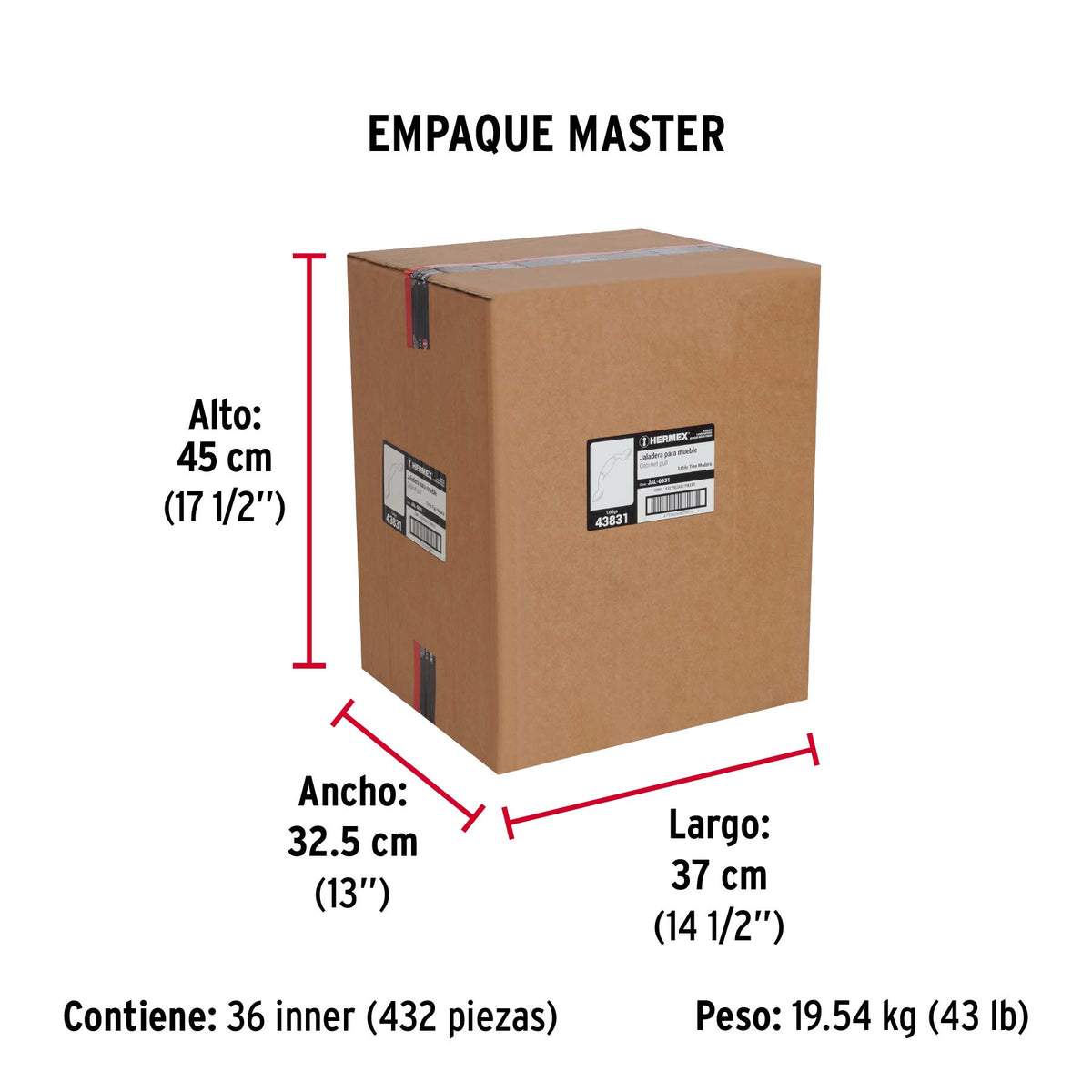 Jaladera de latón antiguo, con inserto de zinc