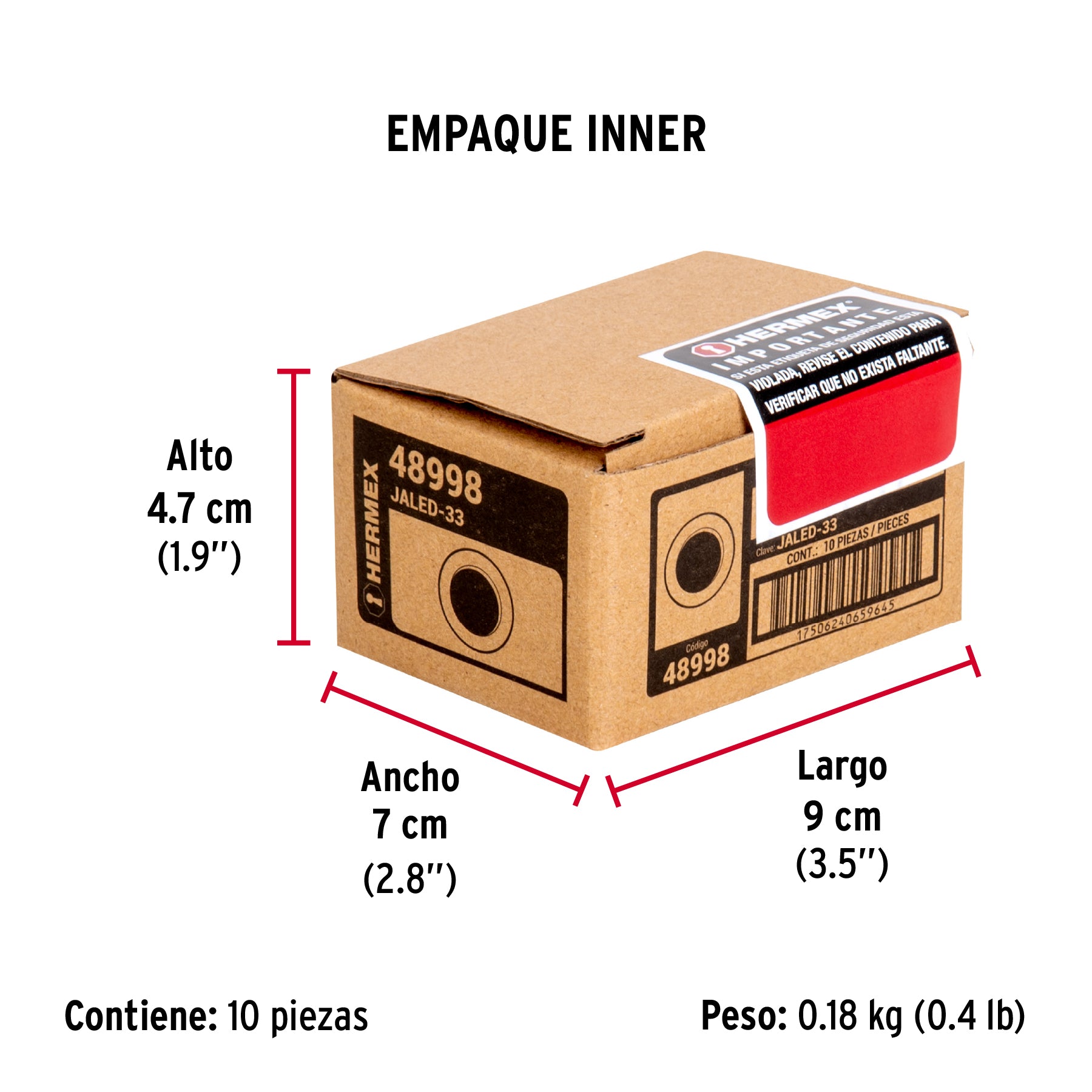 Jaladera de embutir cromada tipo dedal #3