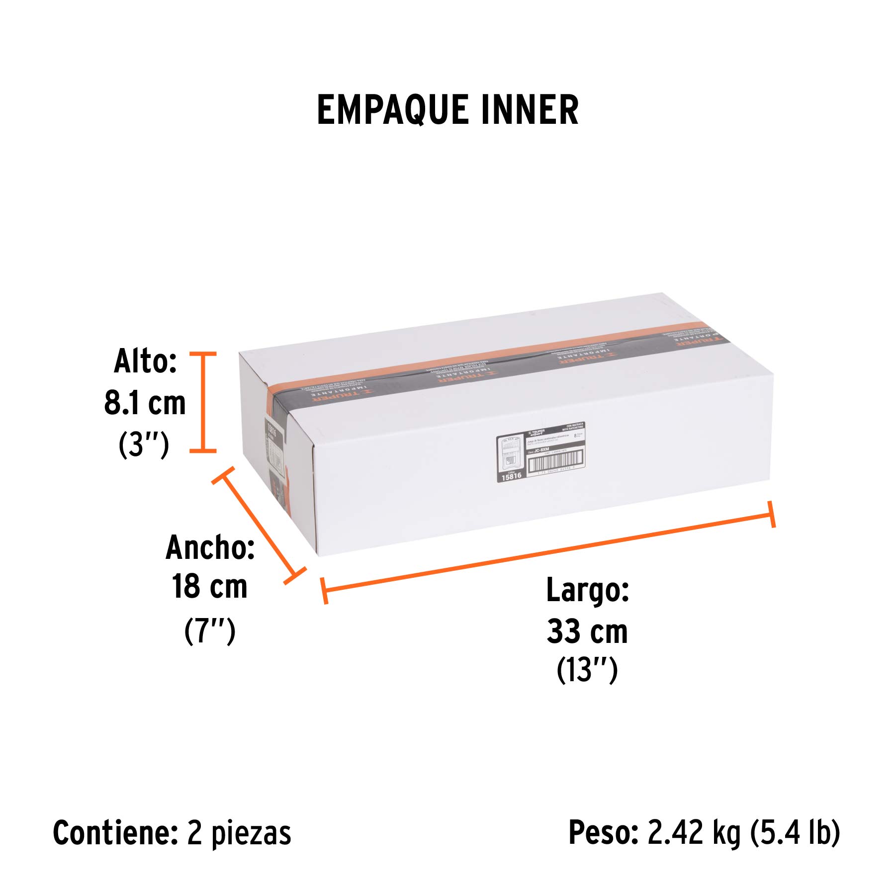Juego llaves combinadas con matraca, 8pzas, mm,Truper Expert