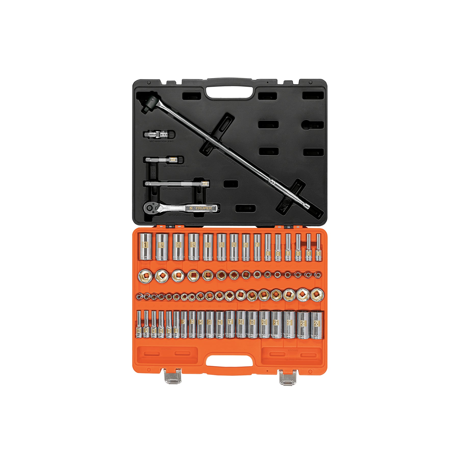 Juego de 73 herramientas cuadro 3/8' std y mm para mecánico