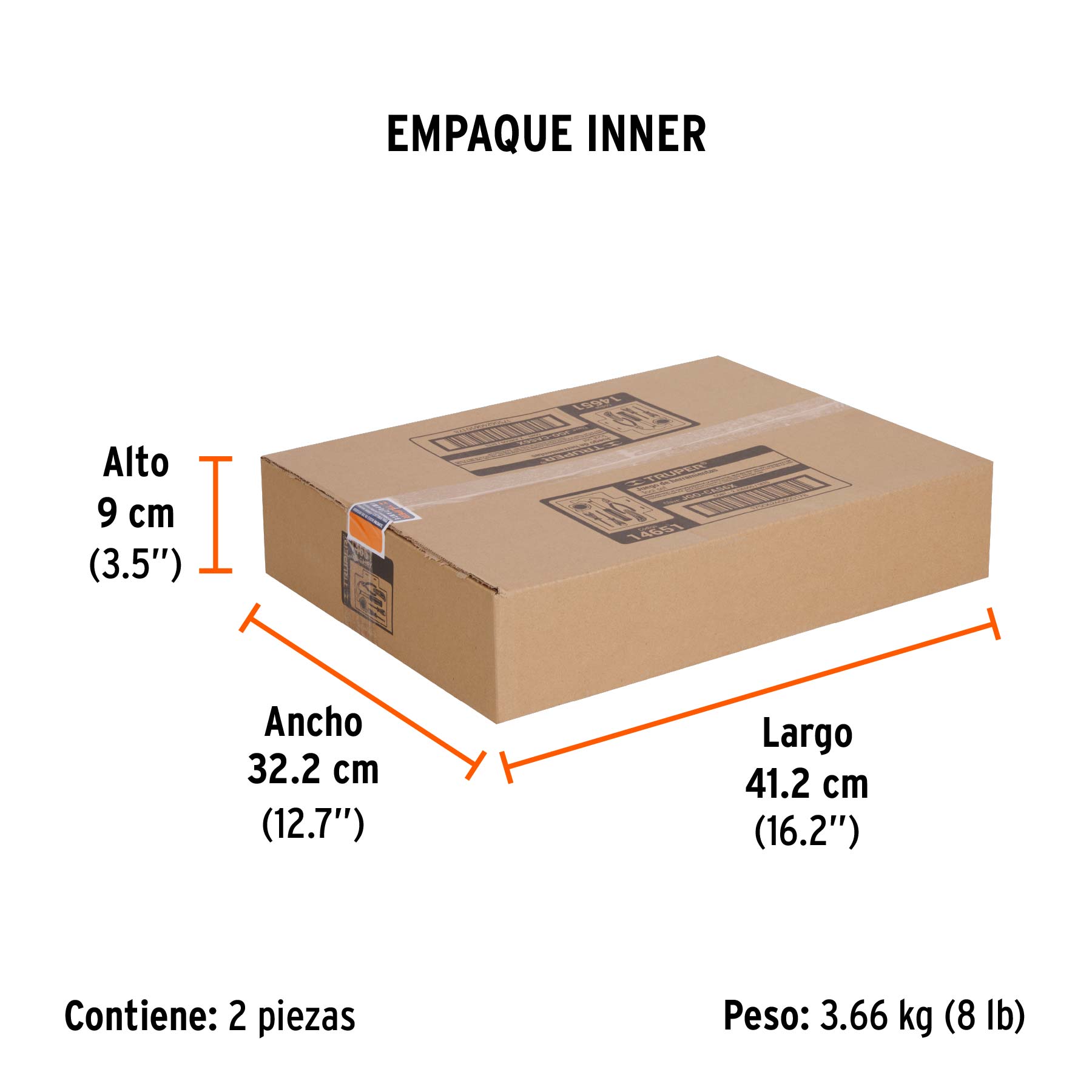 Juego casero de herramientas, 6 piezas