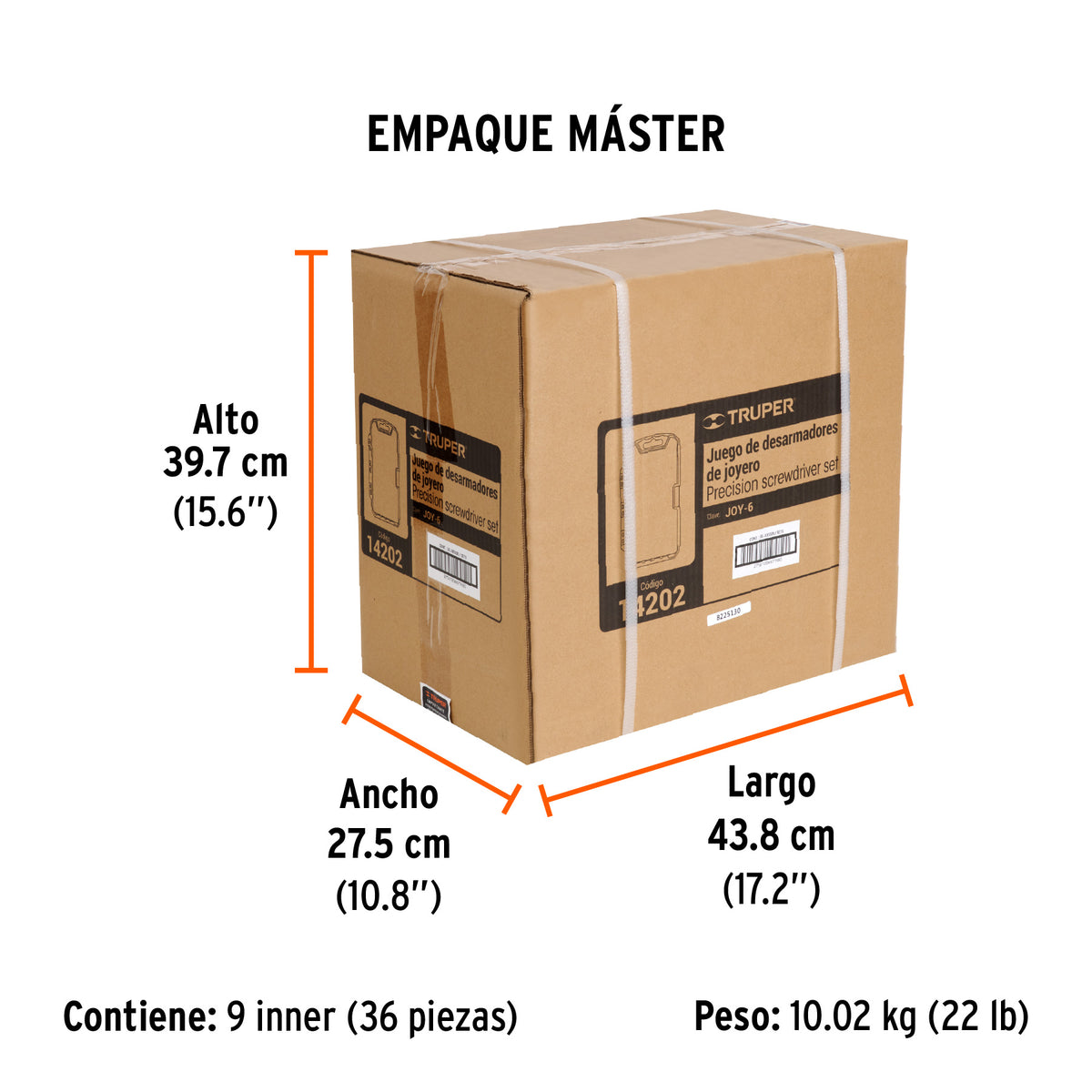 Juego con desarmadores de precisión, 6 piezas