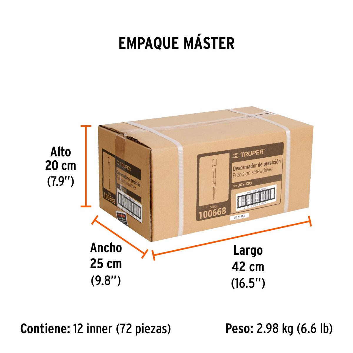 Desarmador de precisión de cruz PH000