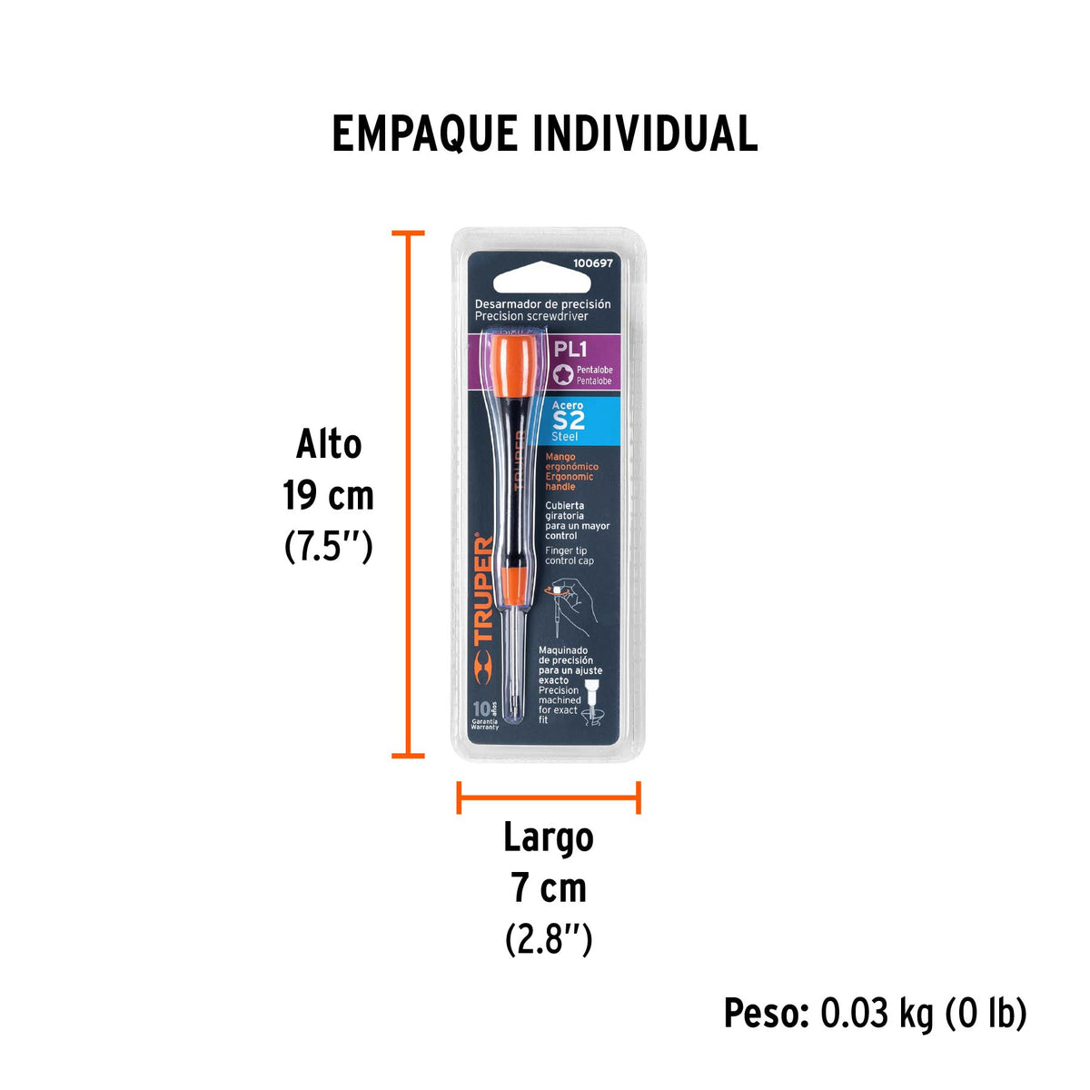 Desarmador de precisión Pentalobe PL1