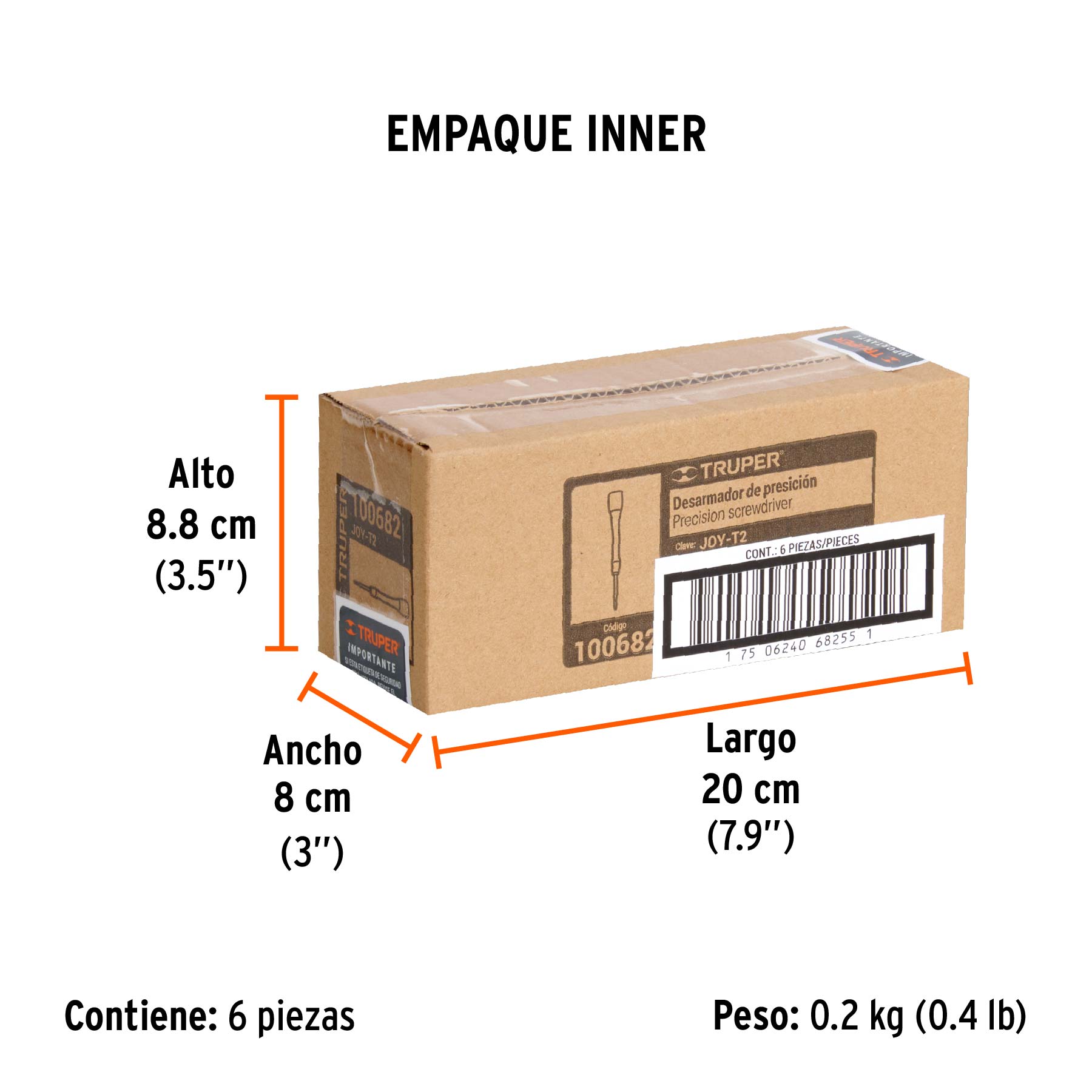 Desarmador de precisión torx T2