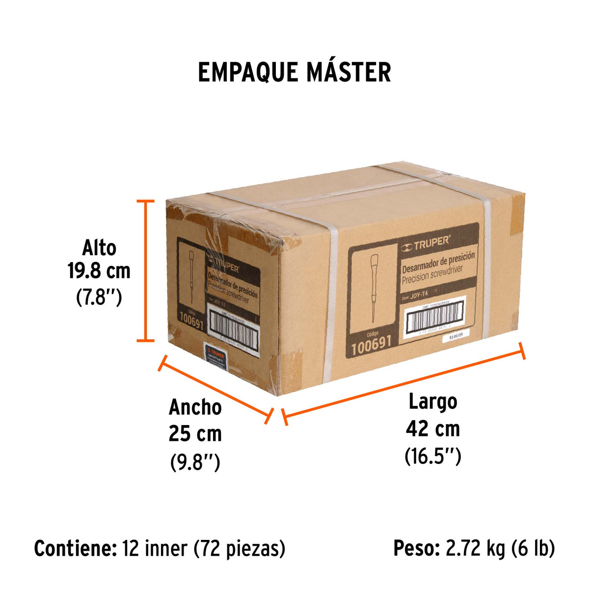 Desarmador de precisión torx T4