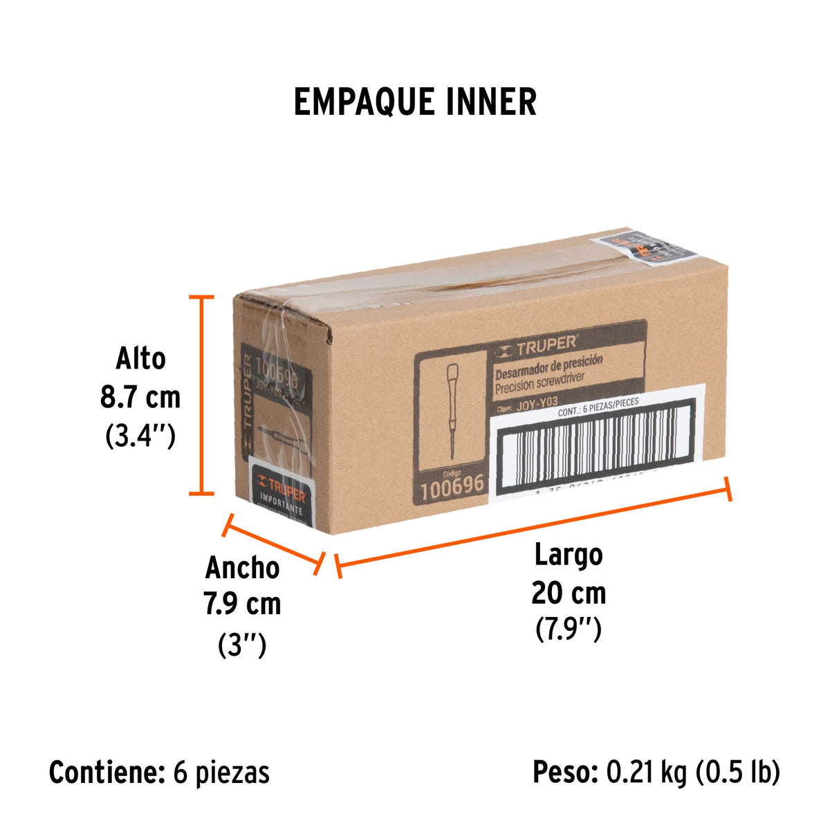 Desarmador de precisión triwing Y000