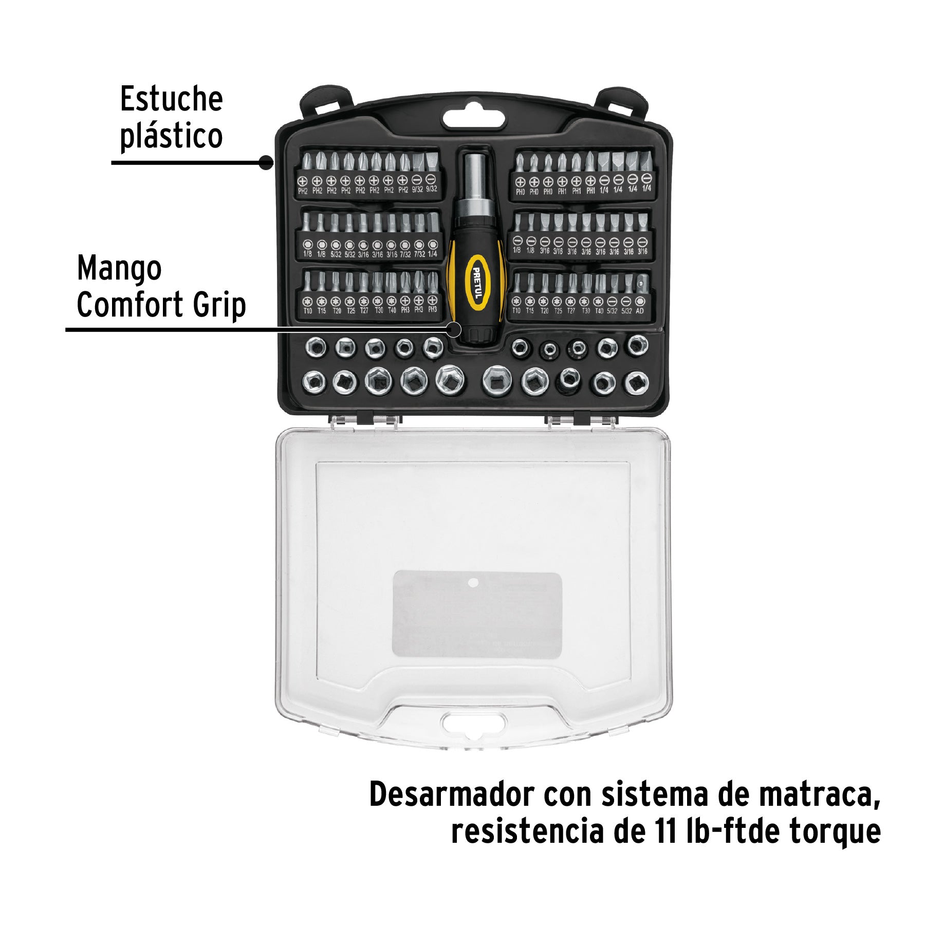 Juego de dados, 81 piezas, Pretul