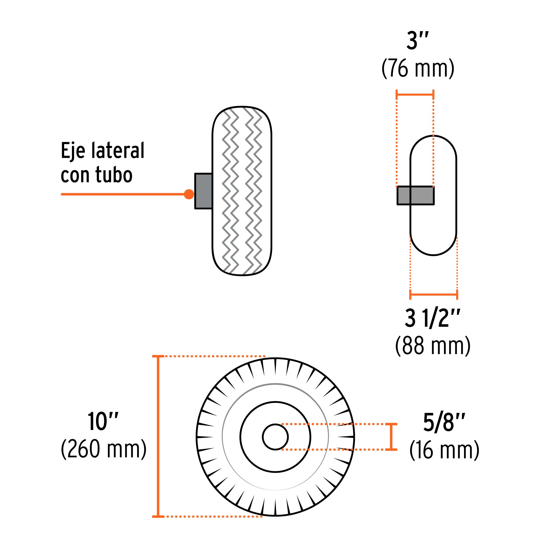 Hidrolavadora con motor a gasolina, 3,300 PSI, TRUPER