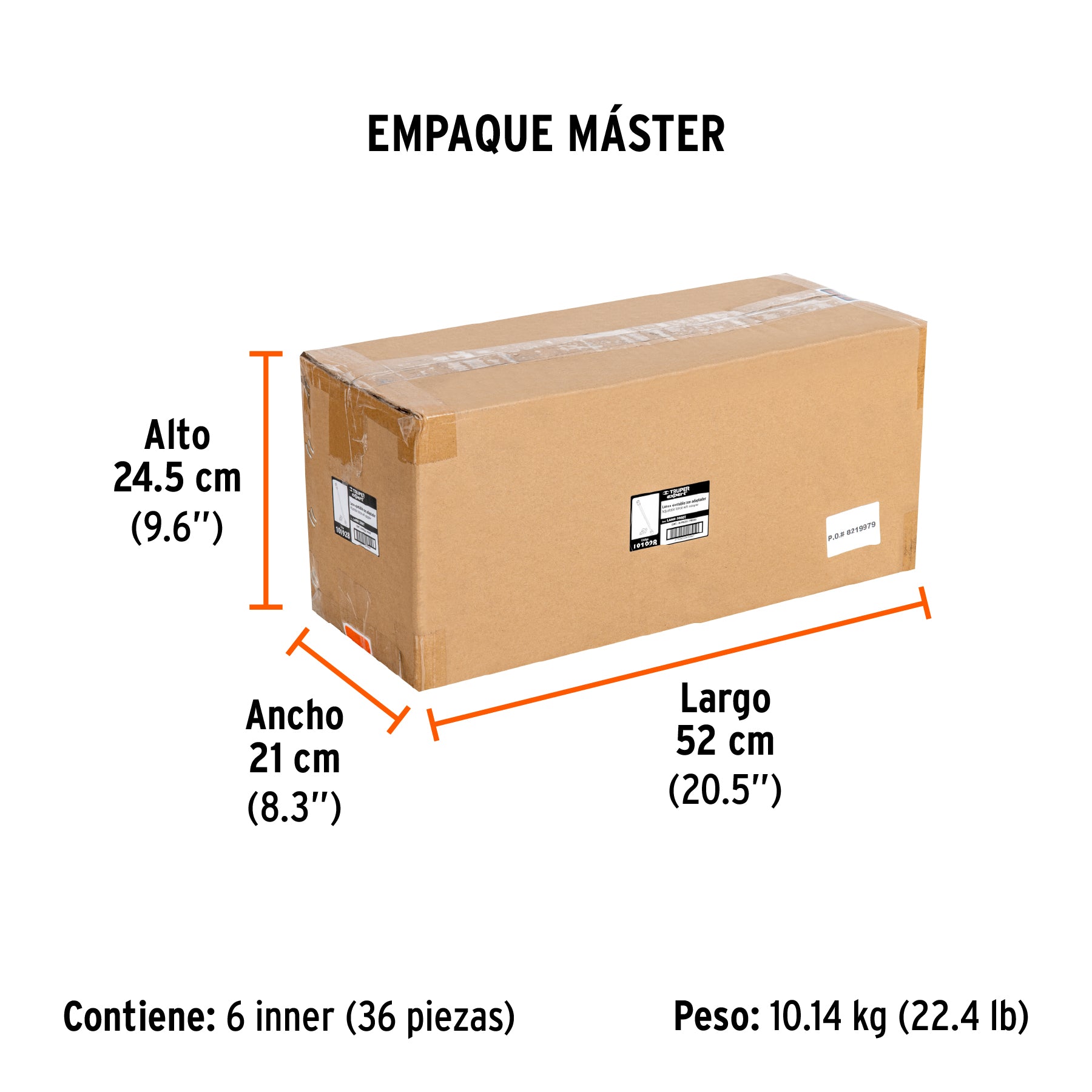 Lanza ajustable para LAVA-2000T truper
