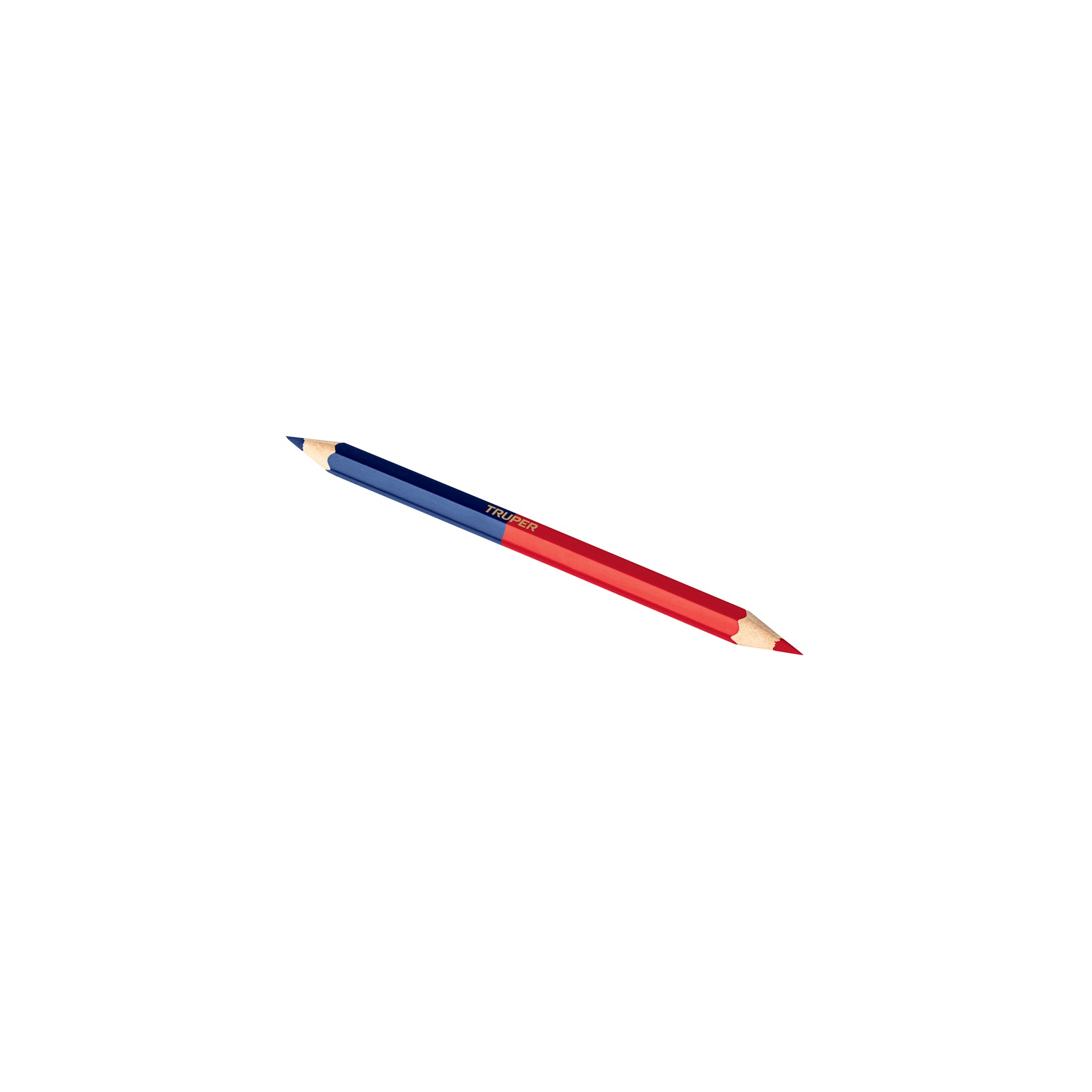 Lápiz bicolor grueso para carpintero, 18cm