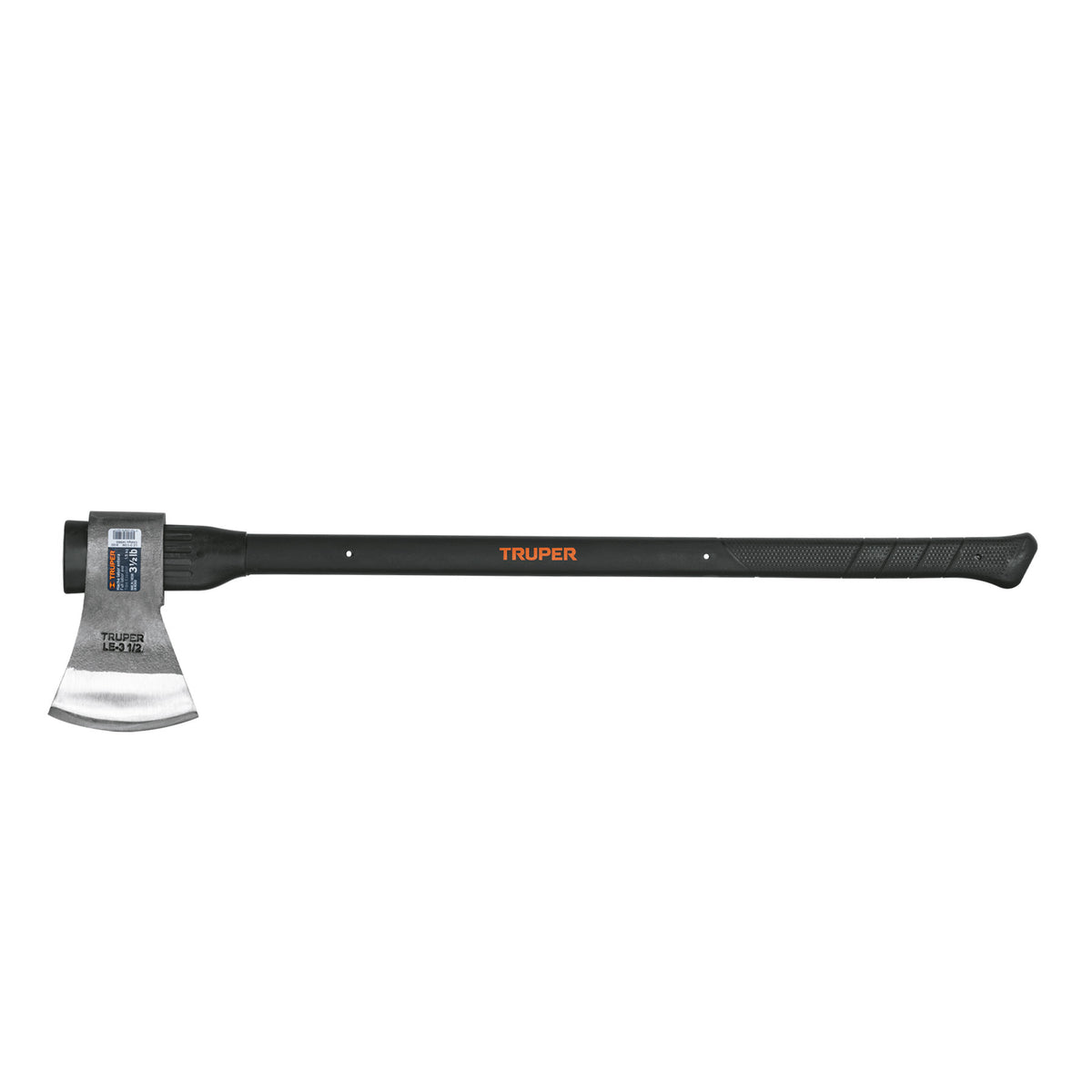 Hacha labor entera 3-1/2 lb, mango de fibra de vidrio 36'