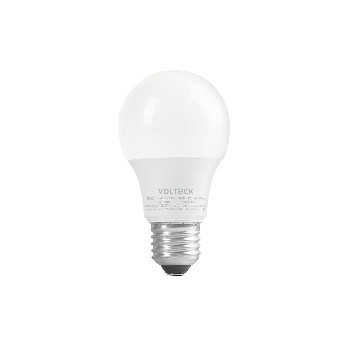 Lámpara de LED bulbo con 3 niveles de temperatura
