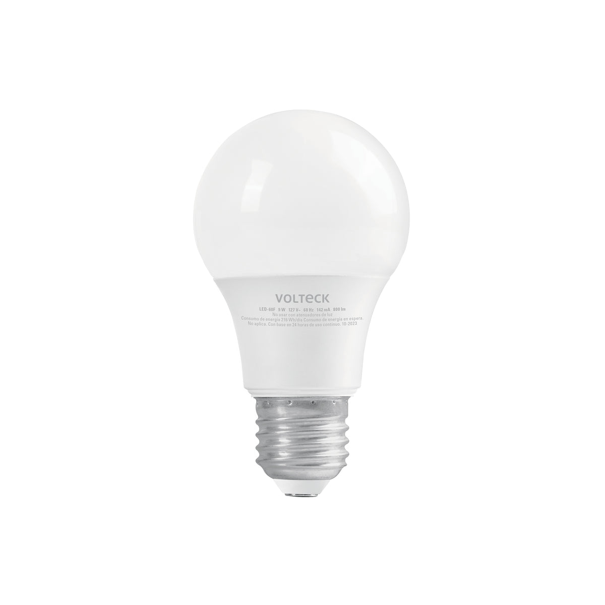 Lámpara de LED, bulbo estándar, A19 9W E27 110-220V, Luz día