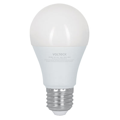 Foco LED tipo bulbo, A19, 9 W luz de día, atenuable