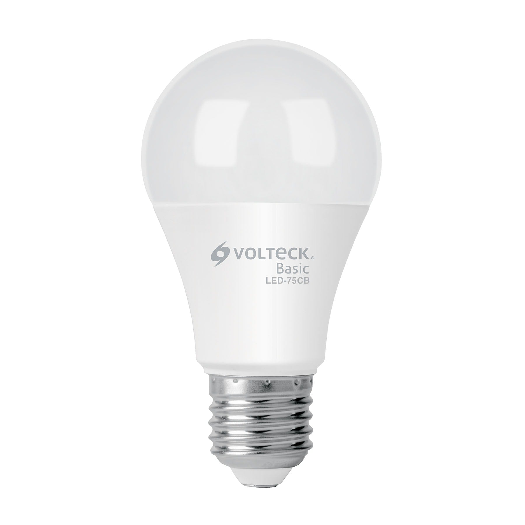 Lámpara de LED tipo bulbo A19 10 W, luz cálida, caja, Basic