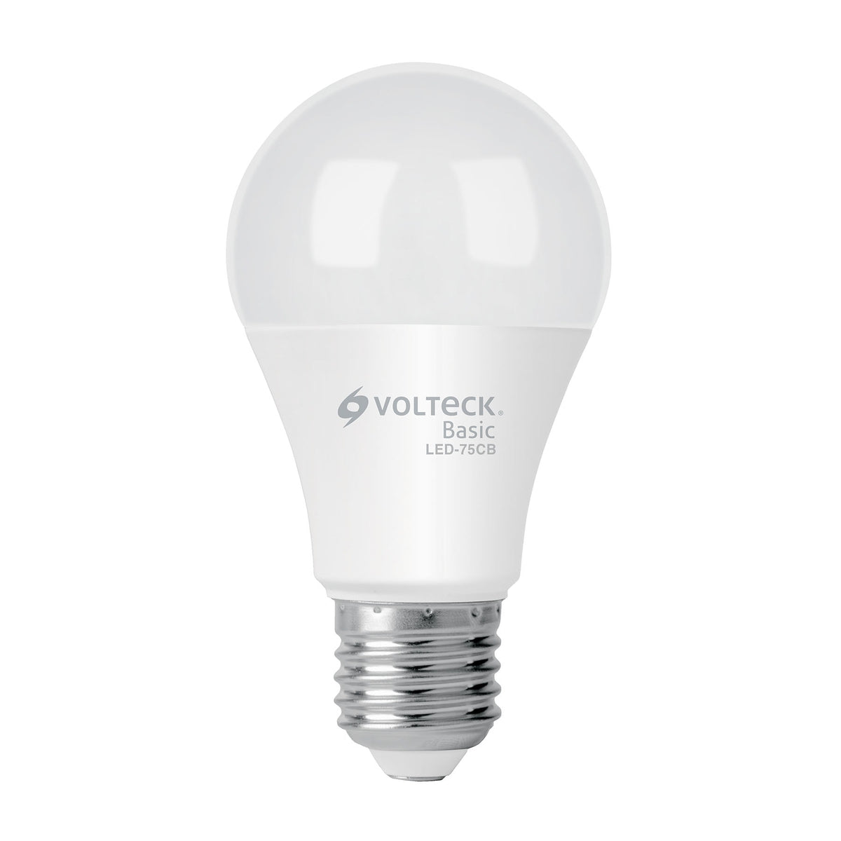 Lámpara de LED tipo bulbo A19 10 W, luz cálida, caja, Basic
