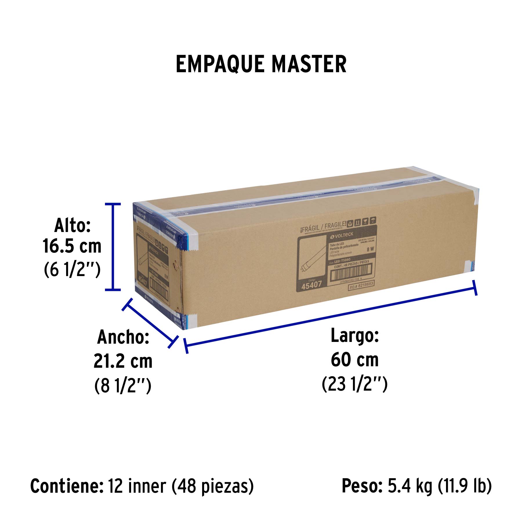 truper:LED-T508O+EM1
