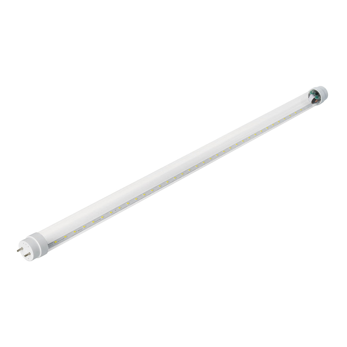 Tubo de LED T8, pantalla vidrio, base G13, 9 W, 60 cm