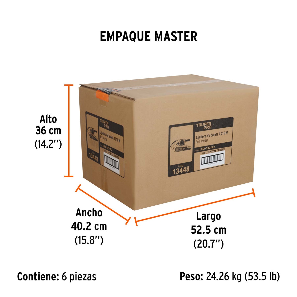Lijadora de banda 3 x 21", profesional, 1010 W