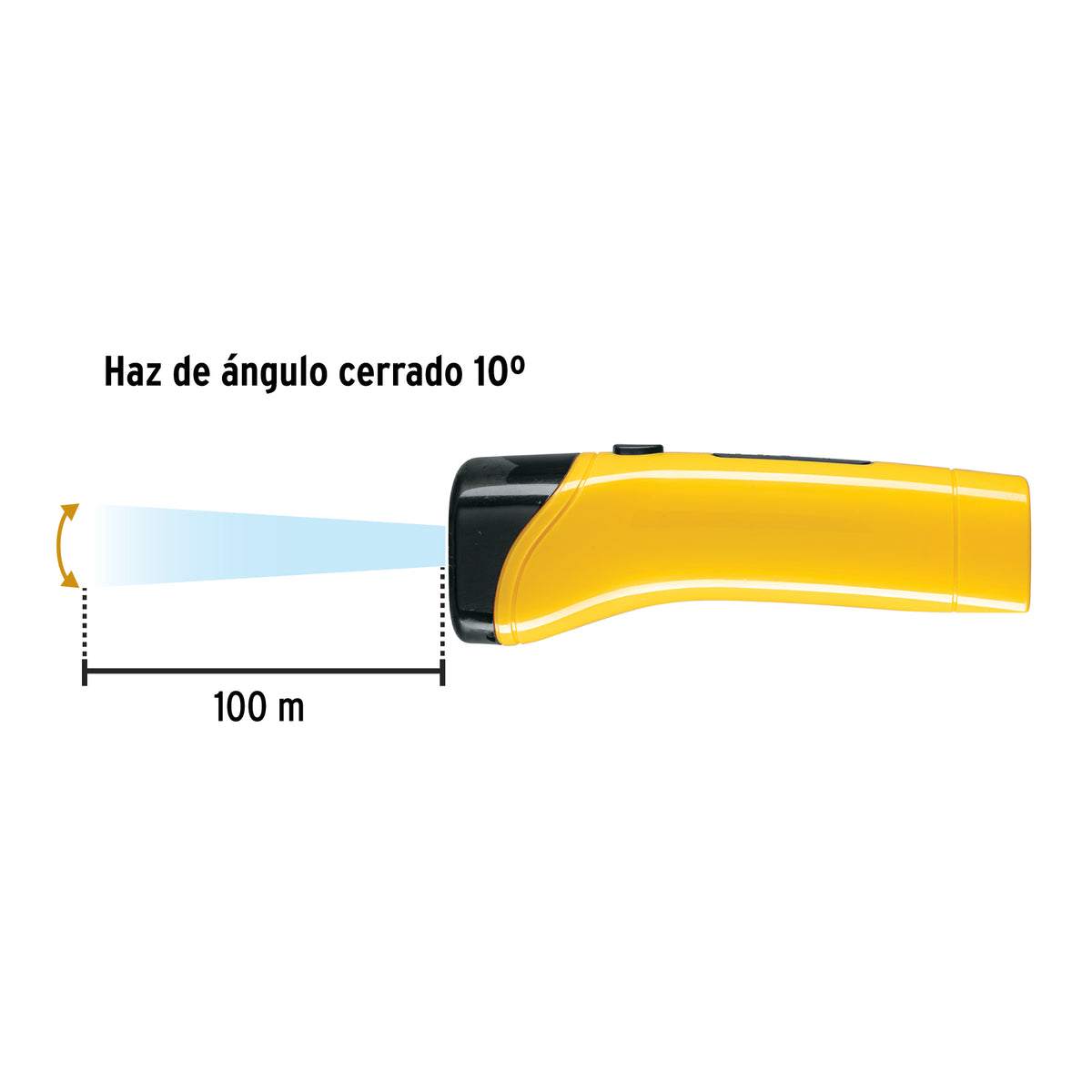 Linterna recargable de LED, 50 lúmenes, Pretul.