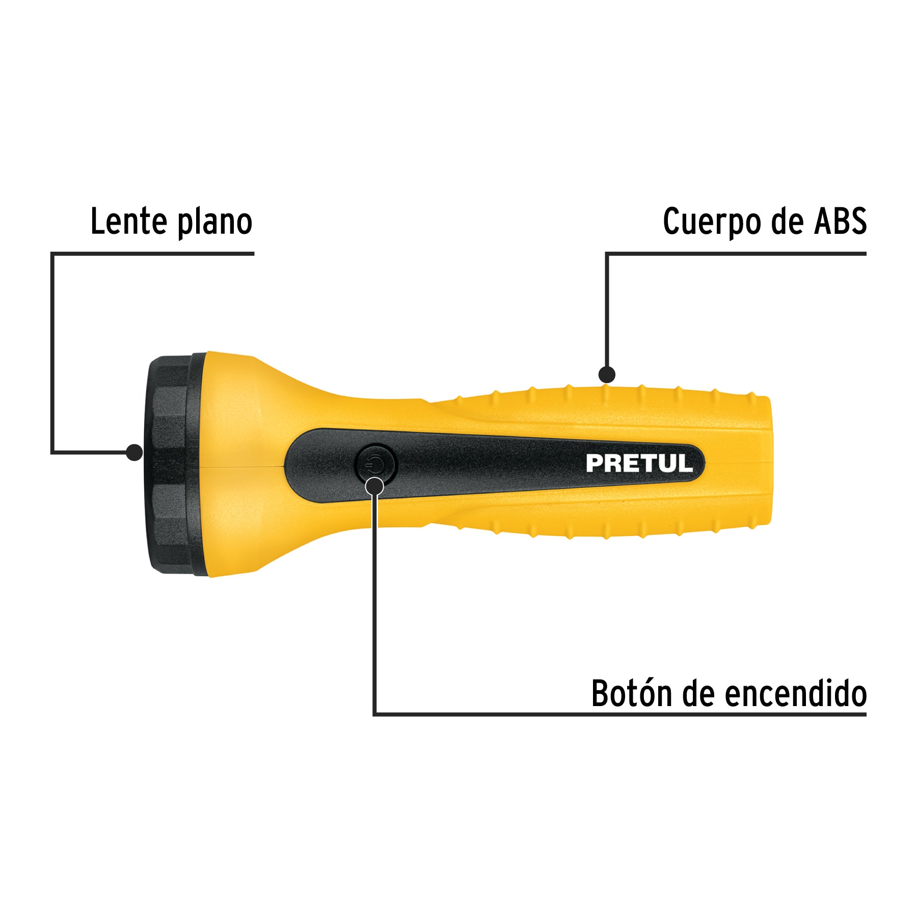 Linterna recargable de LED, 10 lúmenes, Pretul a granel