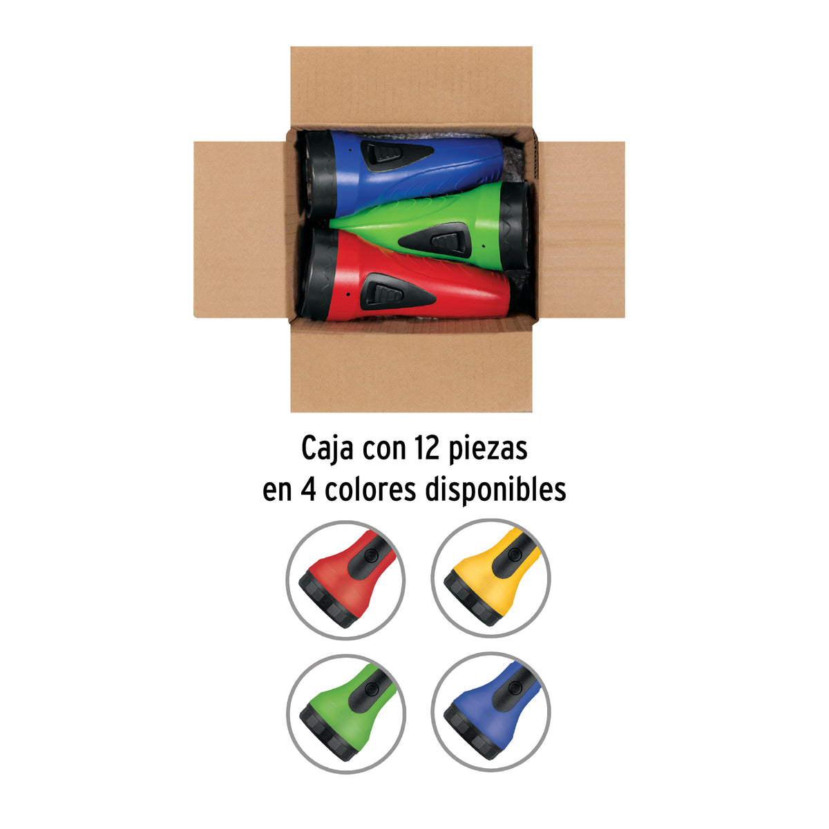 Linterna recargable de LED, 30 lm, a granel, Pretul