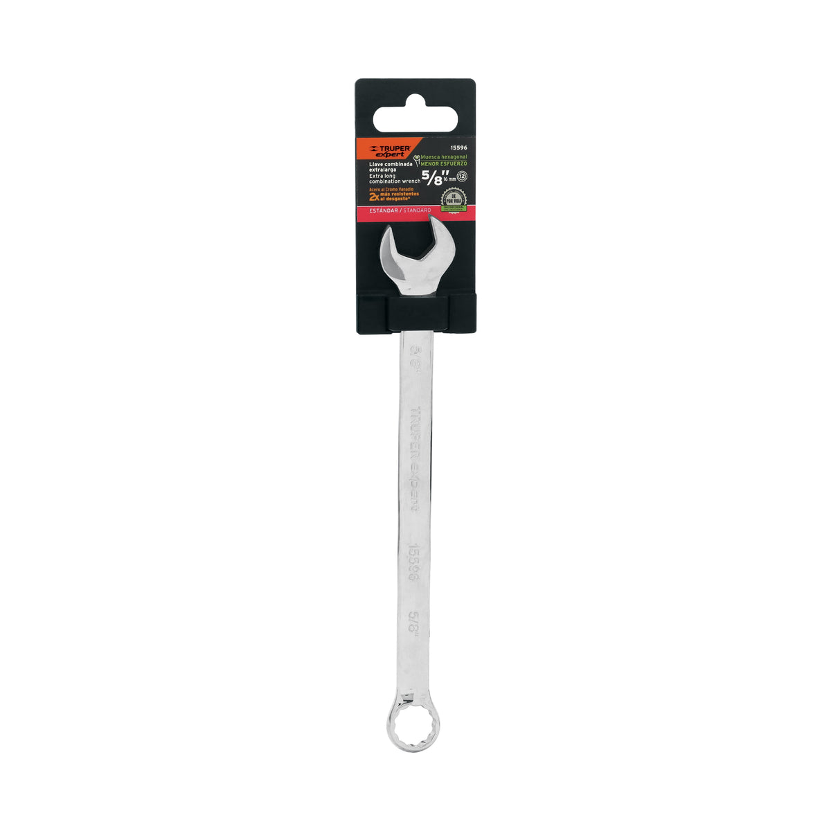 Llave combinada, extralarga, 5/8" x 240 mm