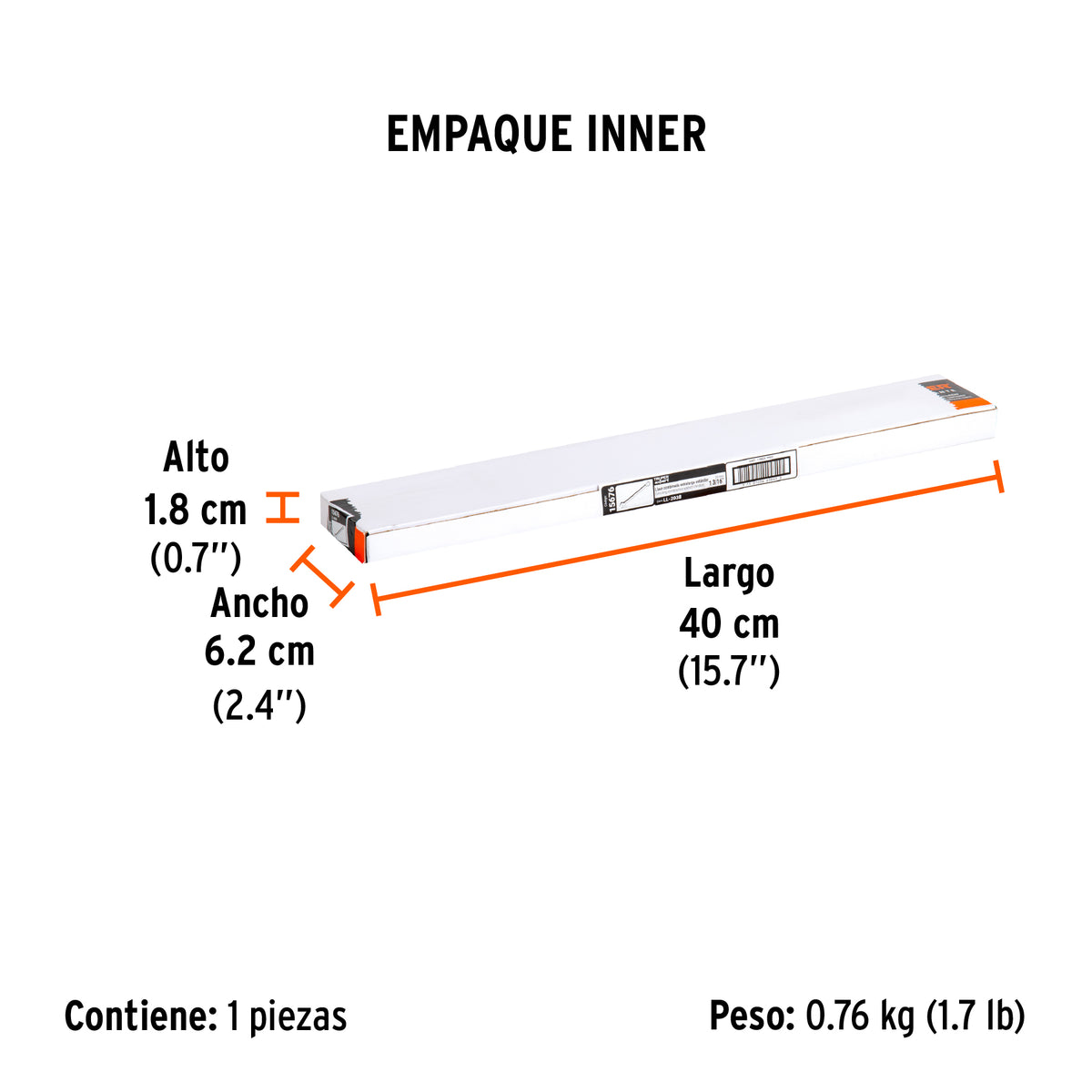 Llave combinada, extralarga, 1-3/16" x 403 mm