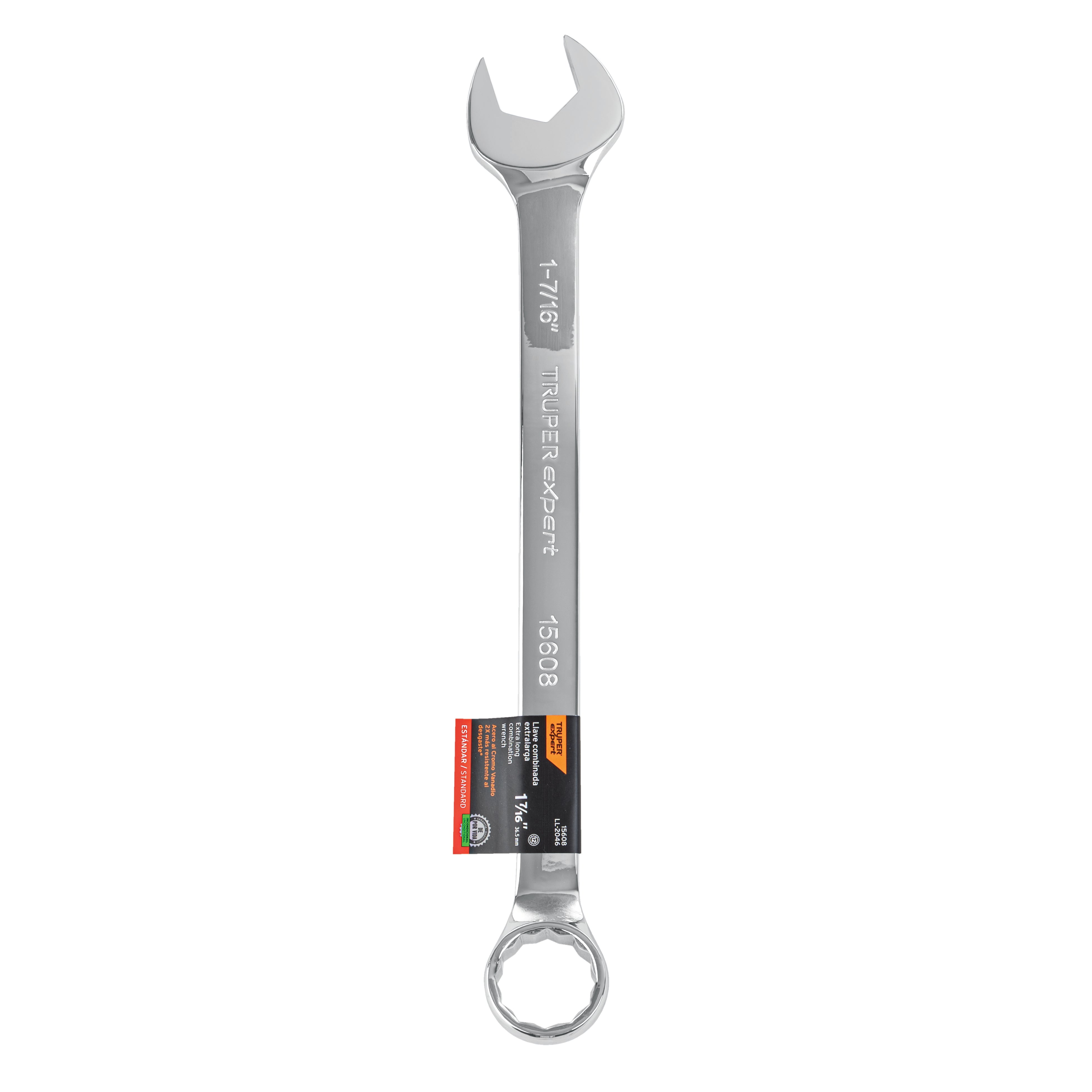 Llave combinada, extralarga, 1-7/16" x 508 mm