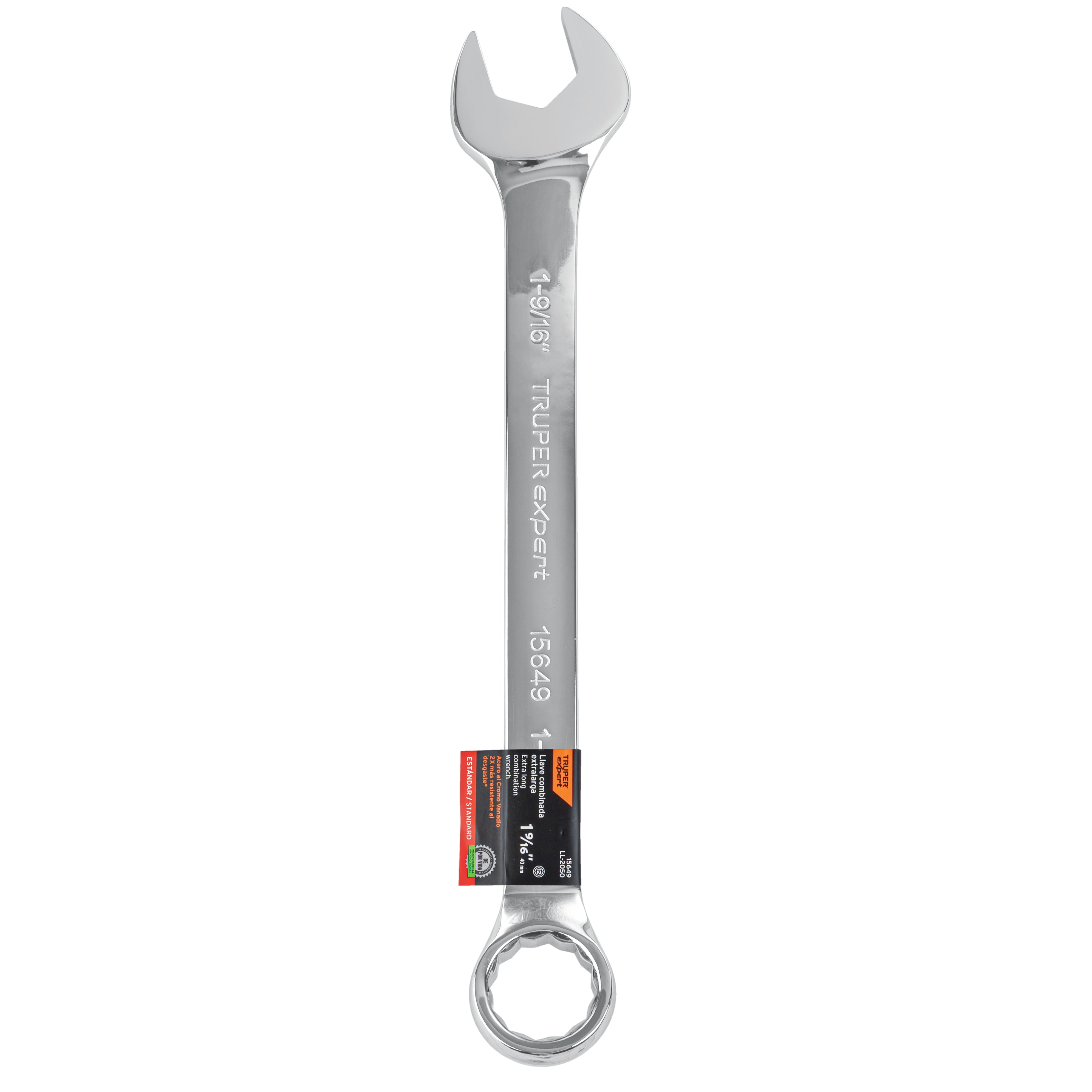 Llave combinada, extralarga, 1-9/16" x 548 mm