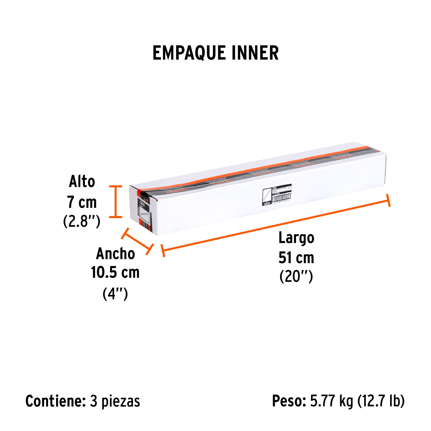 Llave combinada, extralarga, 1-7/8" x 648 mm