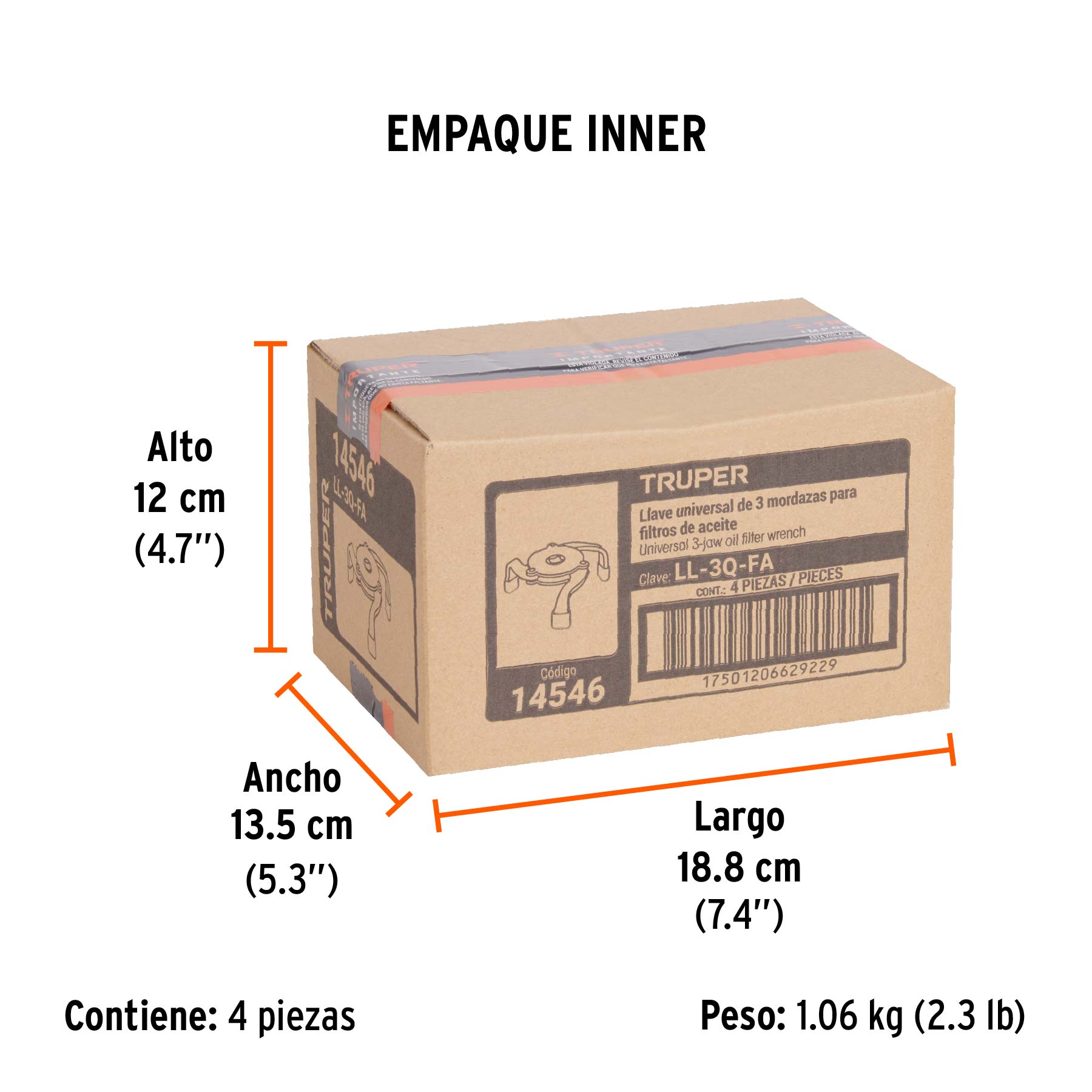 Llave de filtro universal