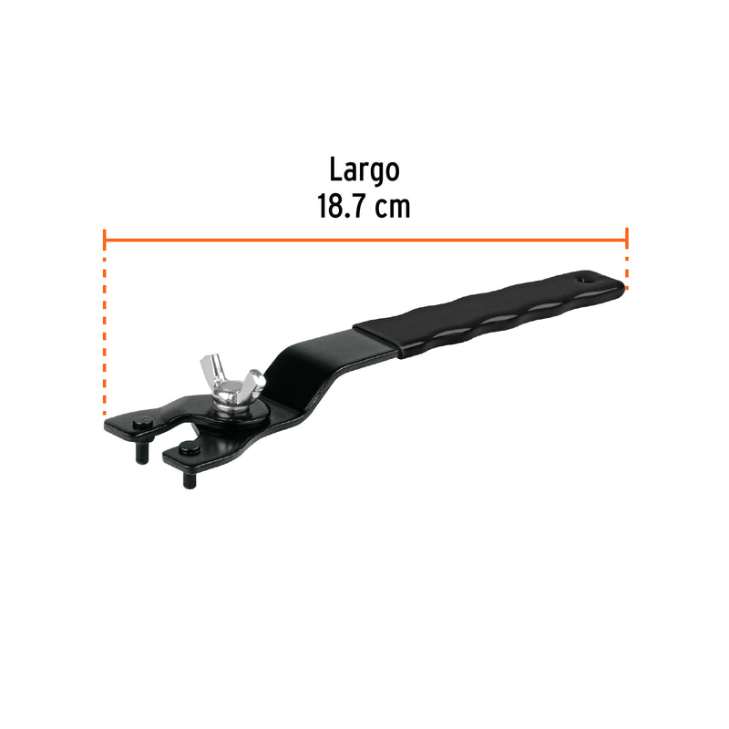 Llave de repuesto ajustable para esmeriladoras 4 1/2', 7',9' SUSTITUYE 103014