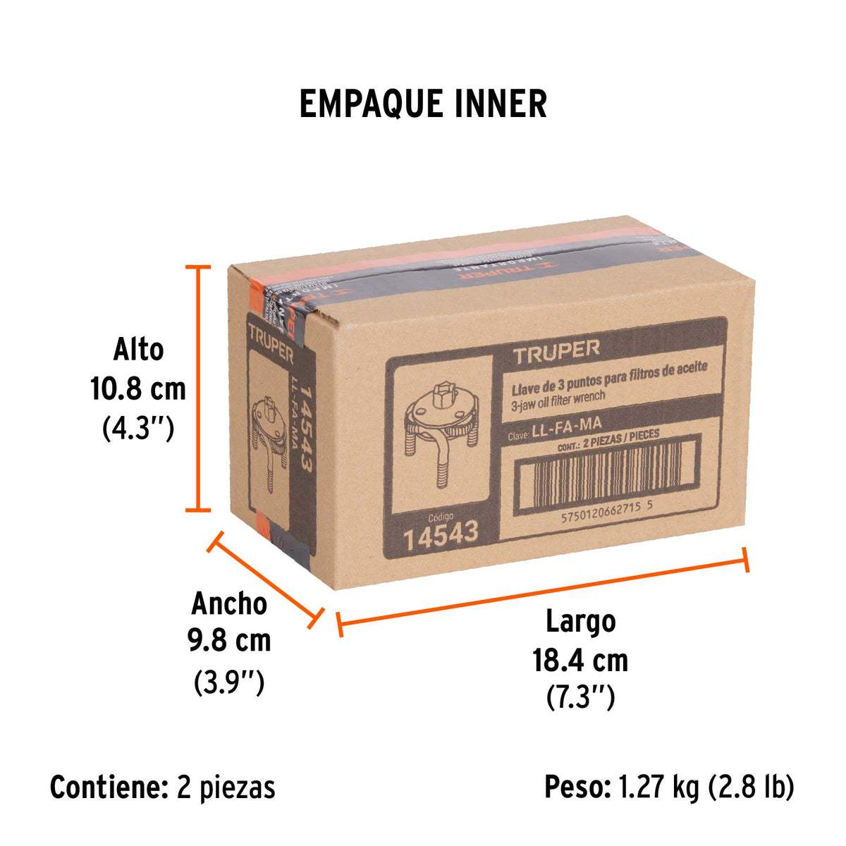 Llave de filtro de 3 puntos