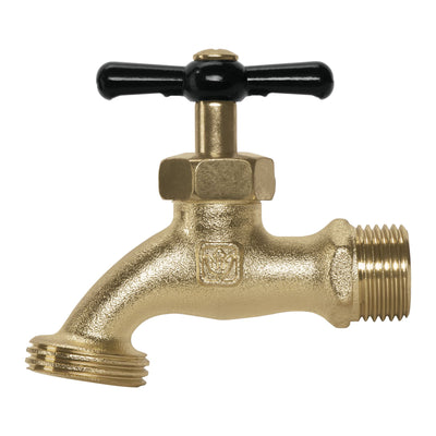 Llave p/manguera, de zamac, 110gr, 1/2", BASIC