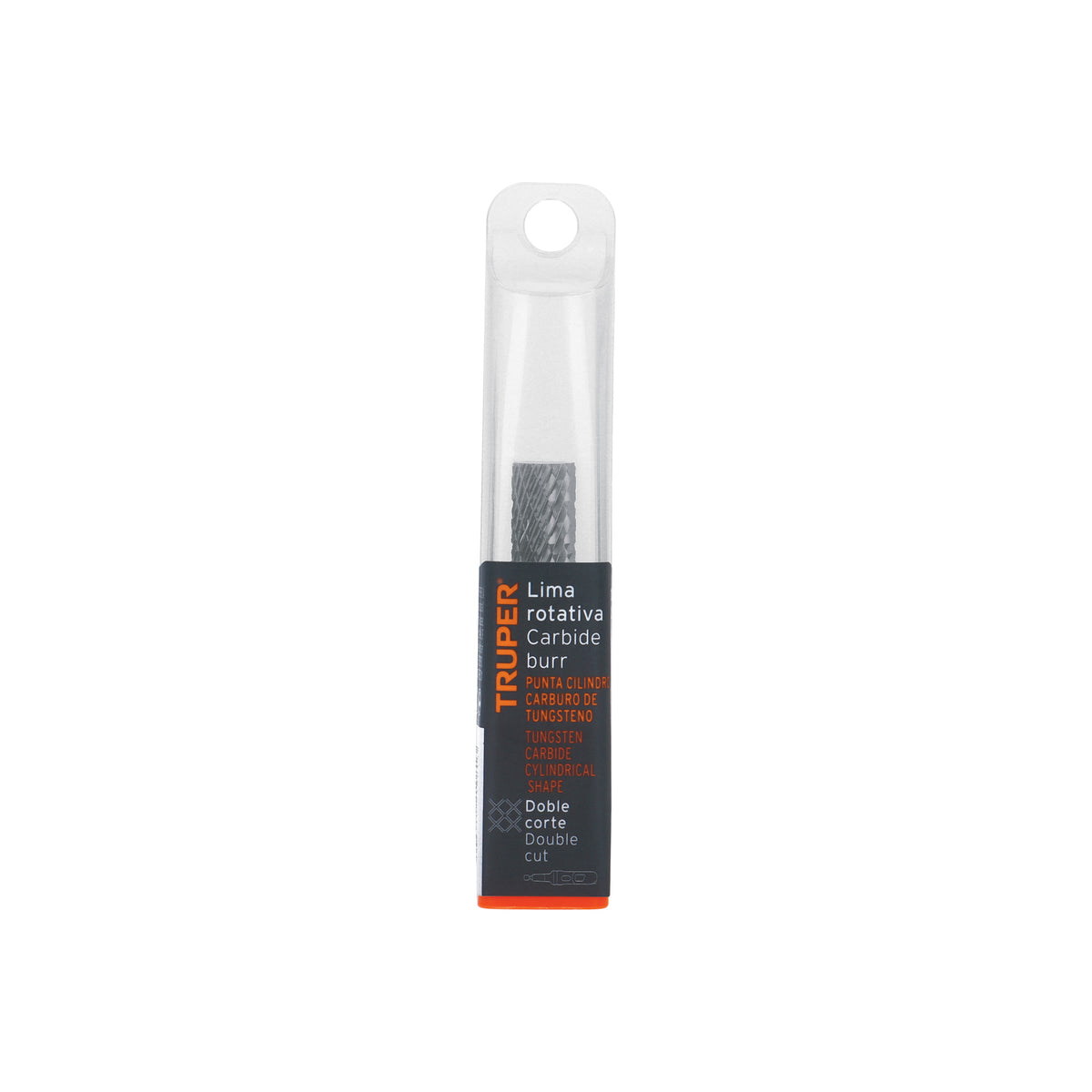 Lima rotativa cilindrica 3/8, SA-3, TRUPER