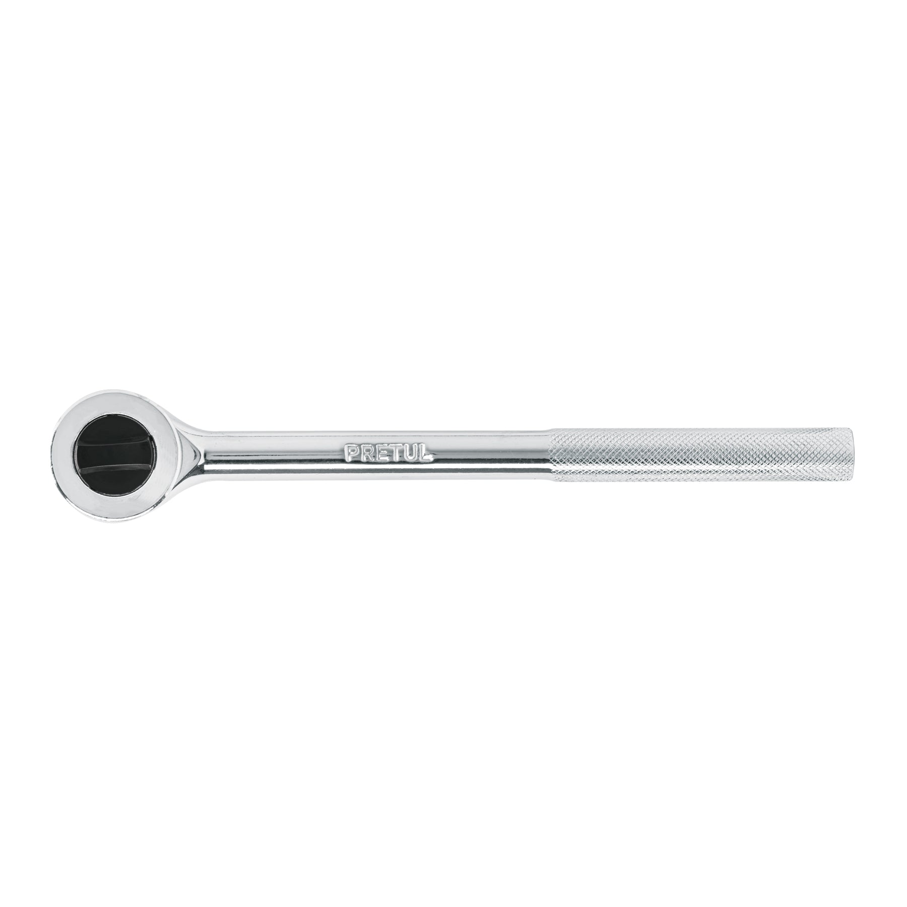 Matraca cuadro 1/2' cabeza redonda con disco, Pretul