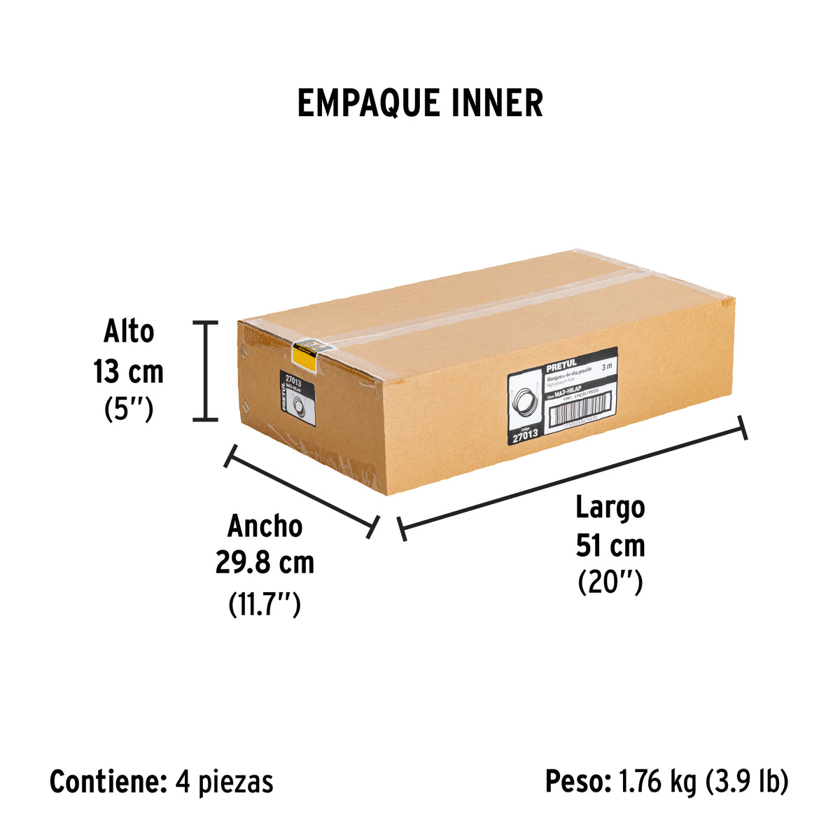 Manguera Para Hidrolavadora Hila-1300p