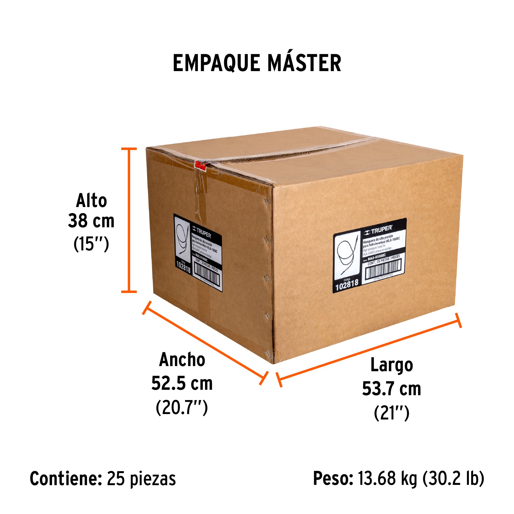 Manguera para HILA-1600C, Truper