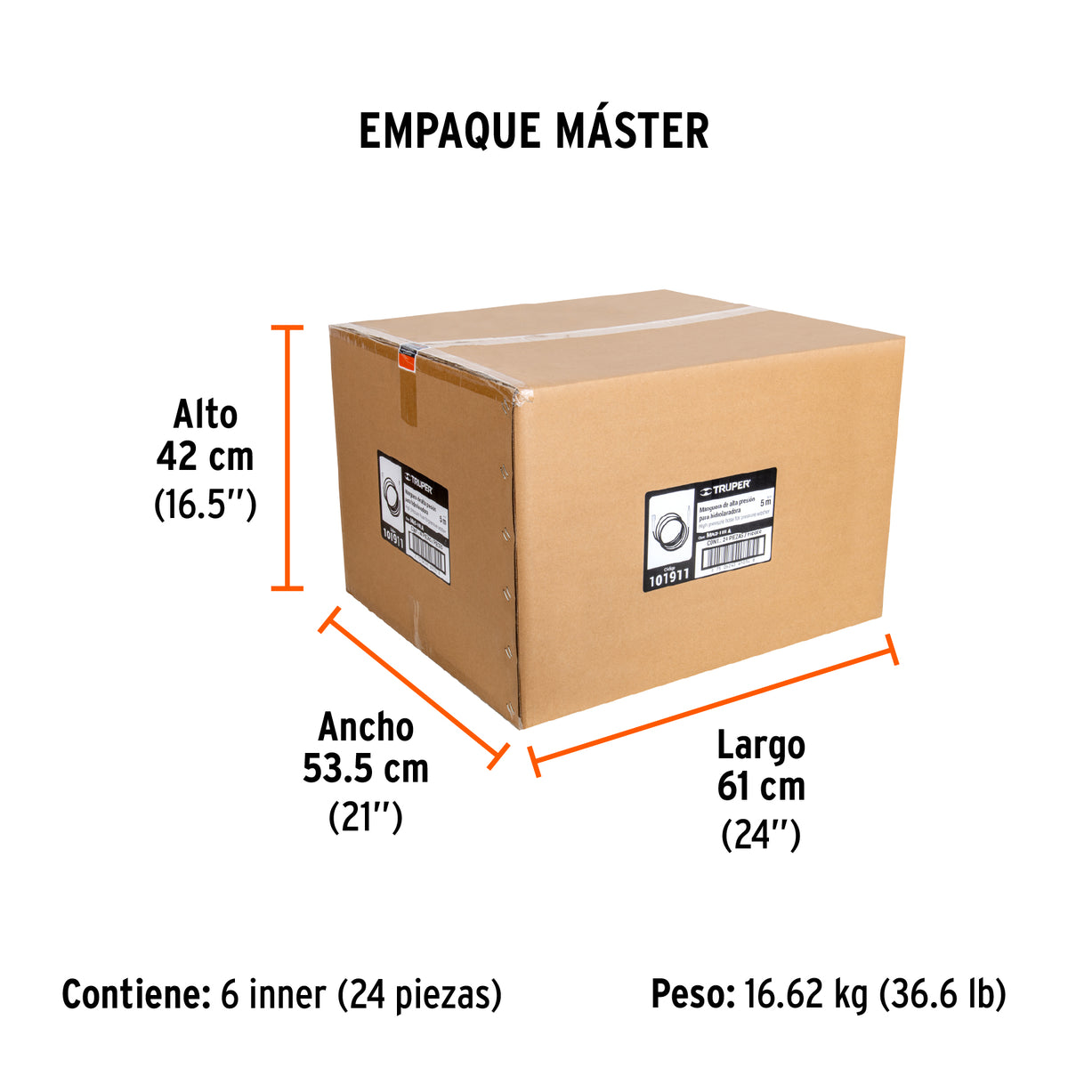 Manguera para HILA-1500/HILA-1800 tru