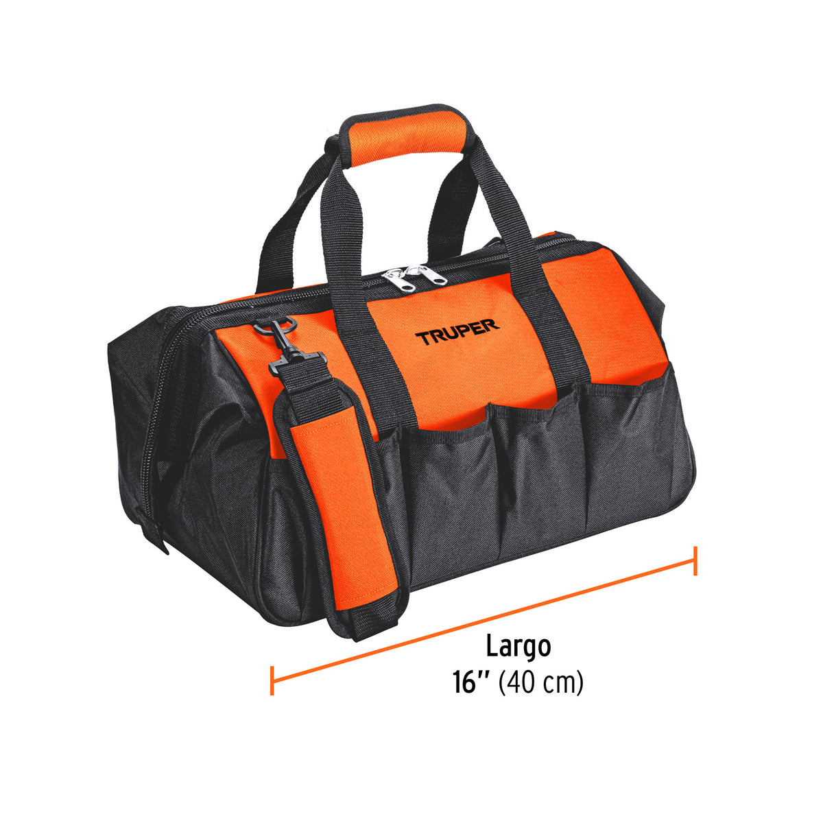 Maleta flexible portaherramienta de 16"