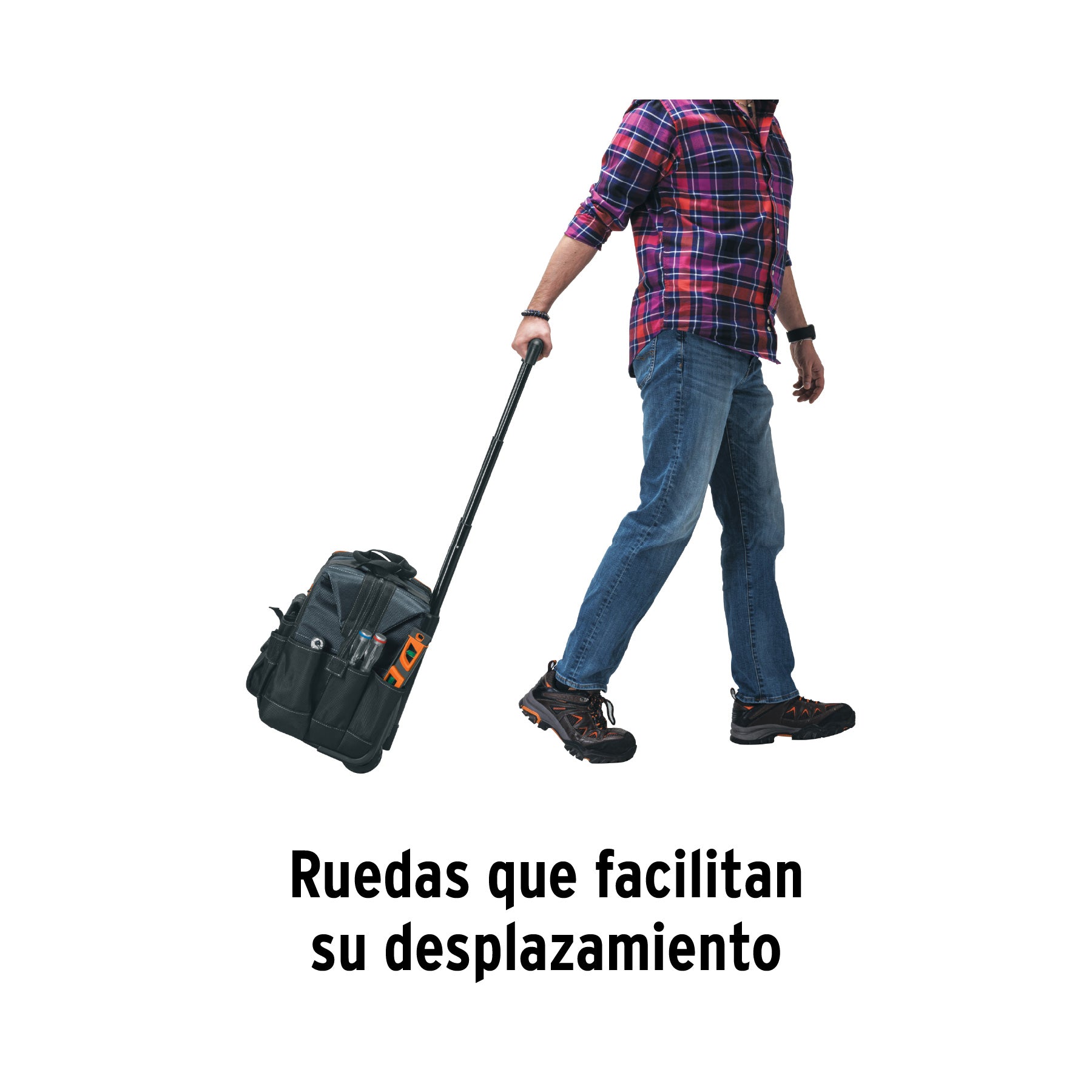 Maleta Portaherramientas de 22' con ruedas