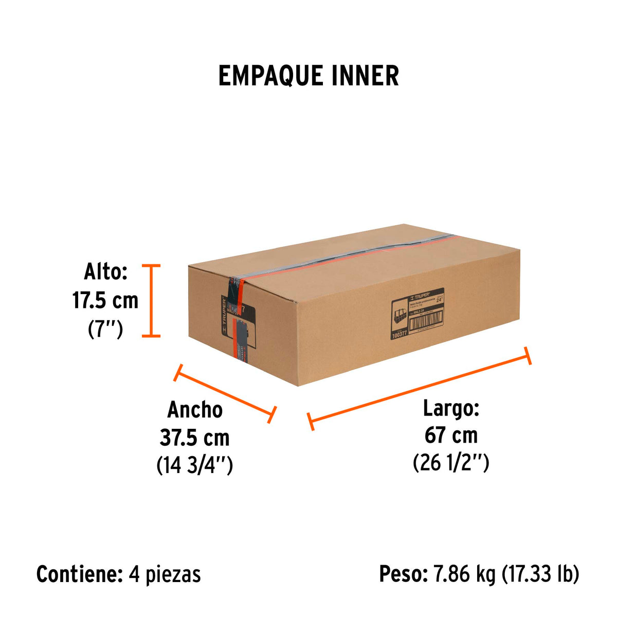 Maleta flexible portaherramienta de 24"