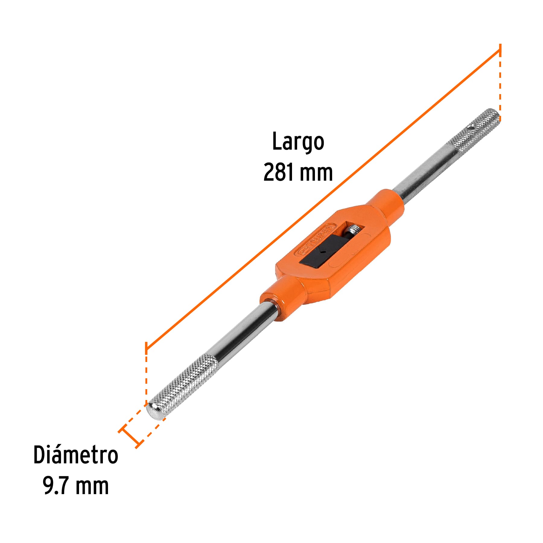 Maneral tipo garrote para machuelo 1/2"
