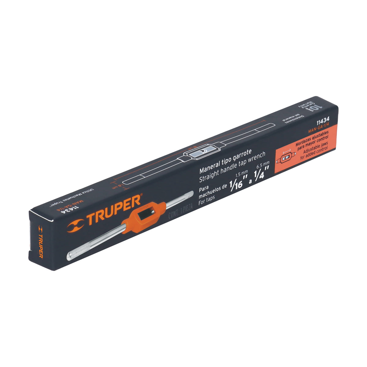 Maneral tipo garrote para machuelo 1/4"