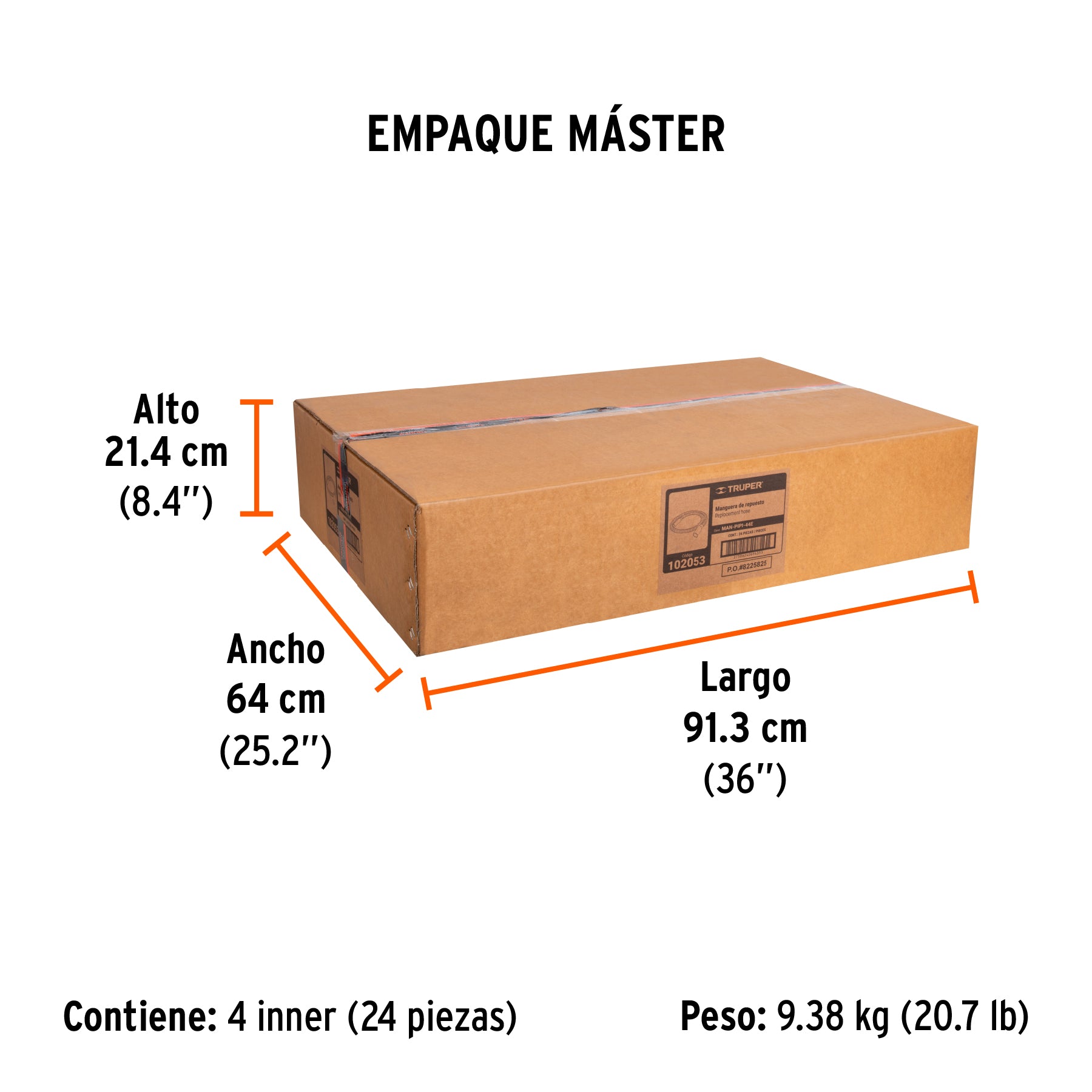 Manguera para PIPI-44E, Truper
