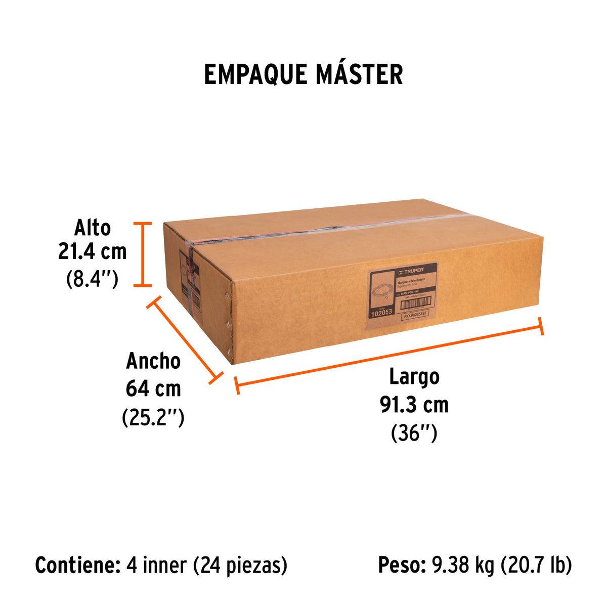 Manguera para PIPI-44E, Truper
