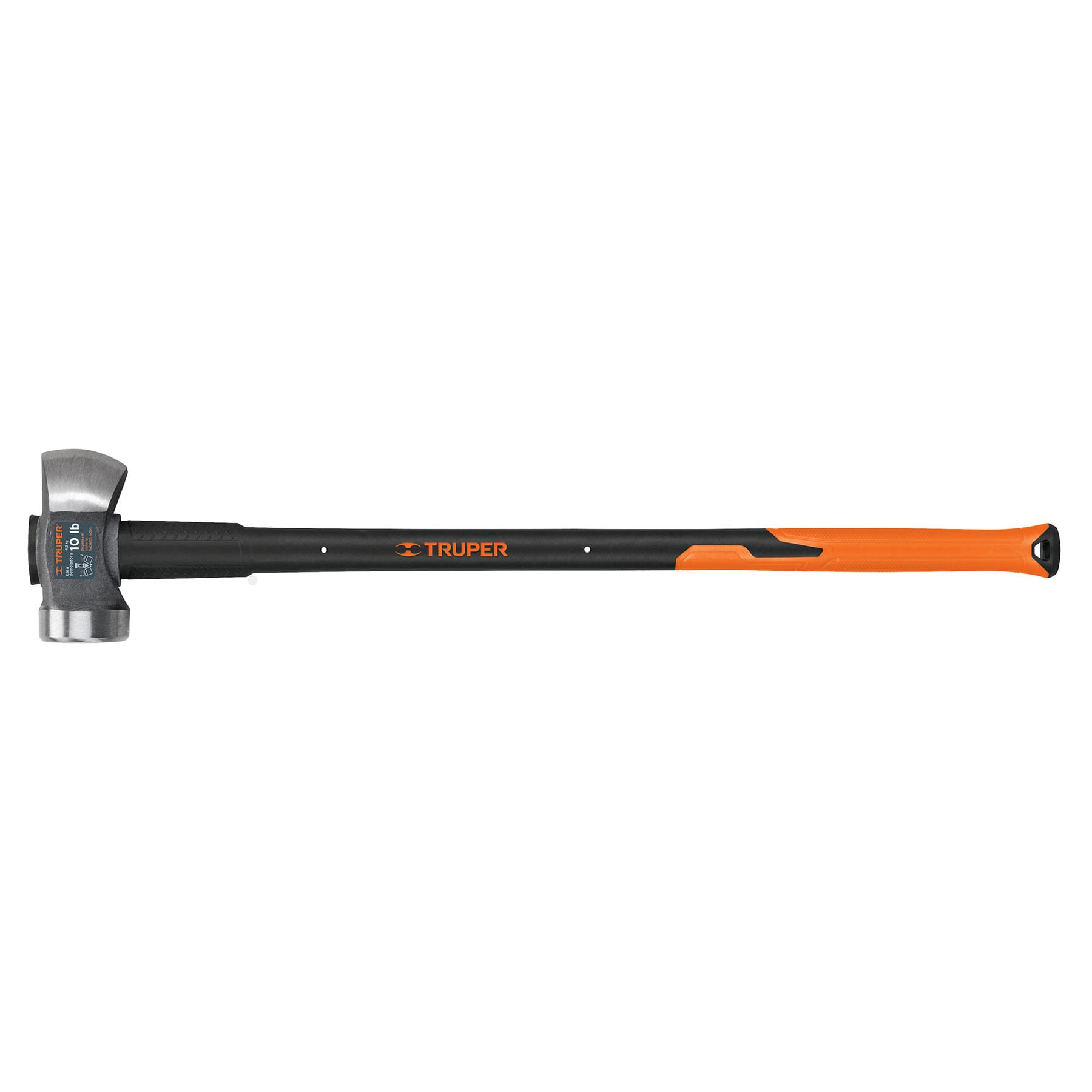 Marro demoledor 10 lb, mango fibra de vidrio