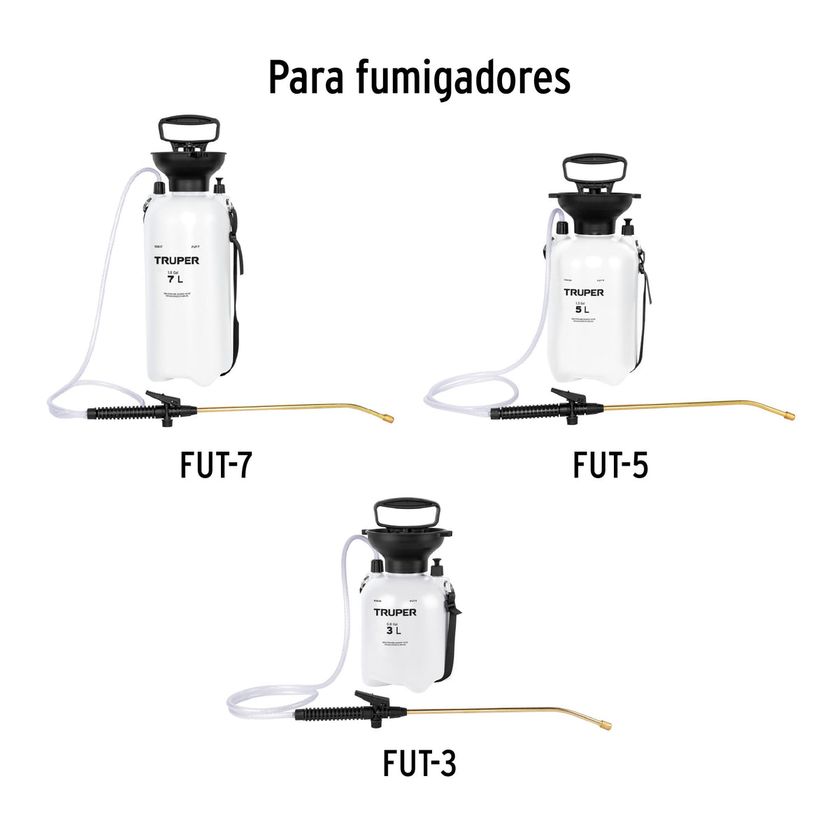 Manguera y dosificador de repuesto para FUT-3, 5 y 7